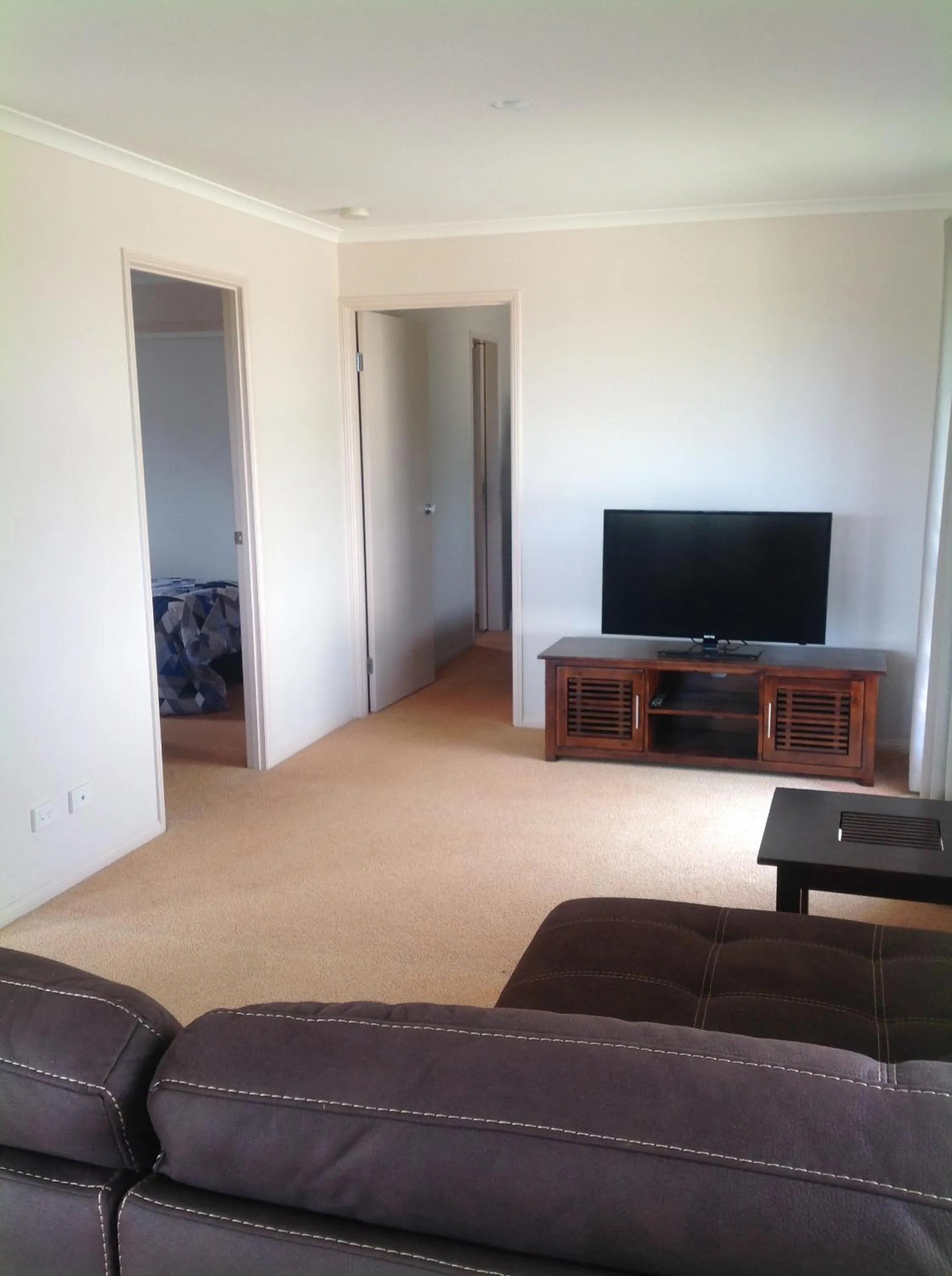 Living room in Lake Barra Cottages