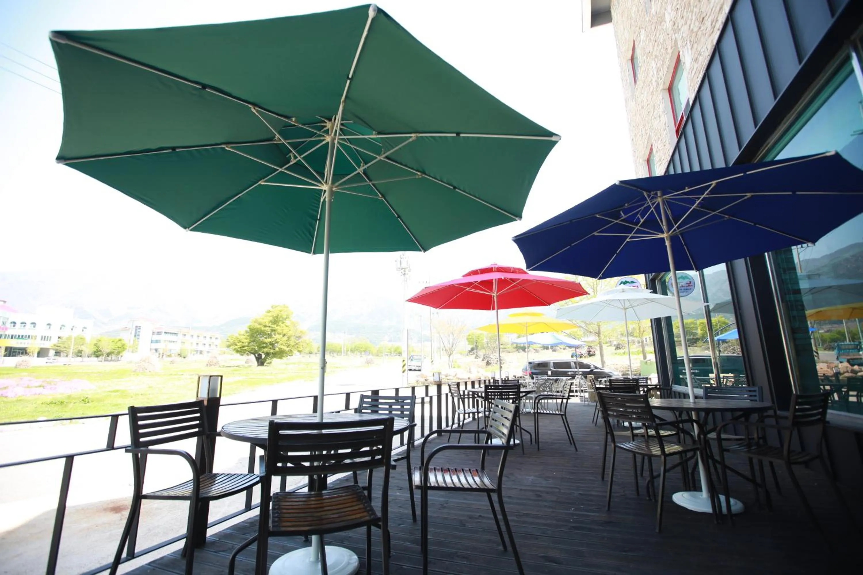 Balcony/Terrace in Nogodan Guesthouse and Hotel