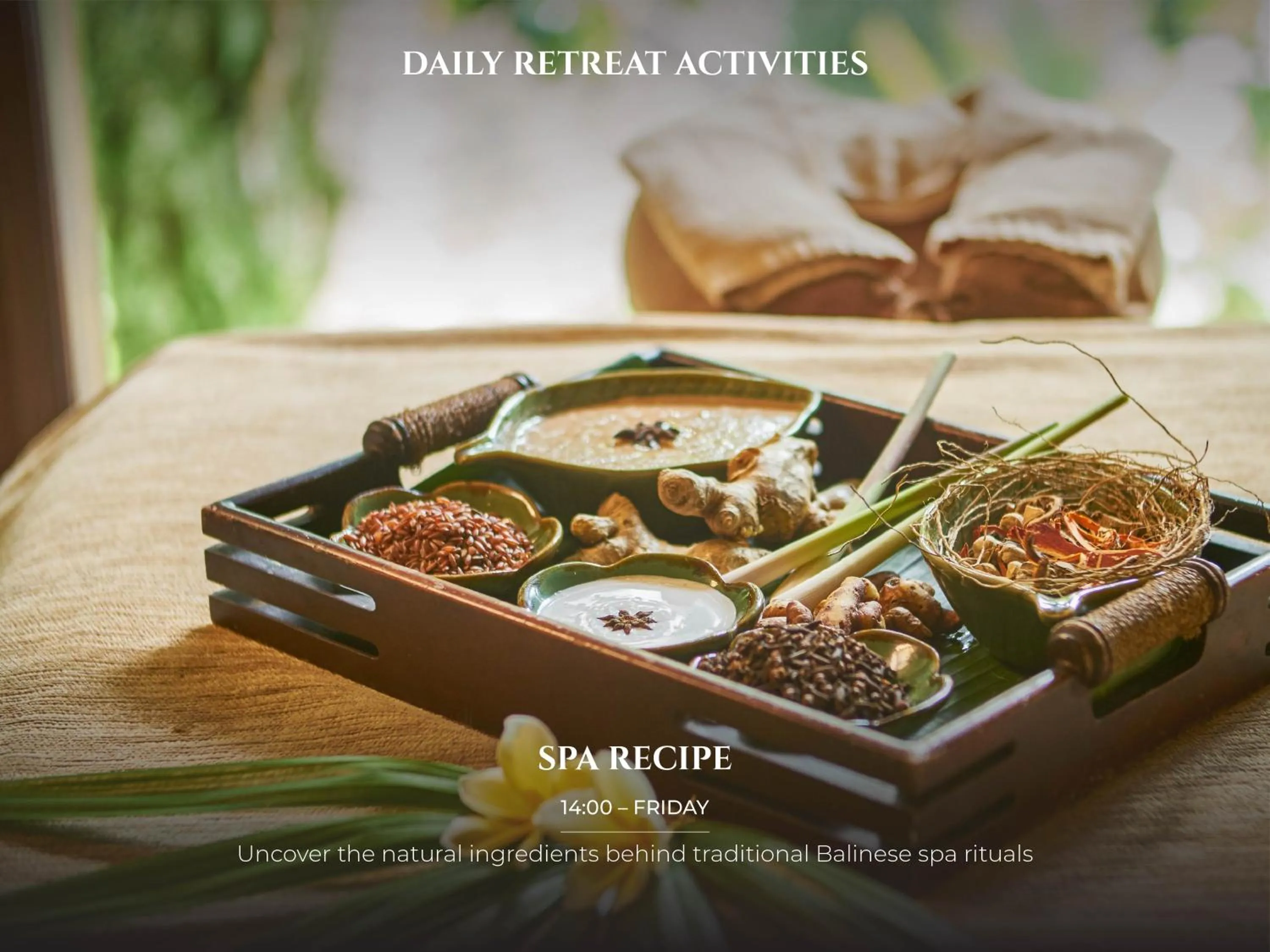 Activities in Bagus Jati Health & Wellbeing Retreat