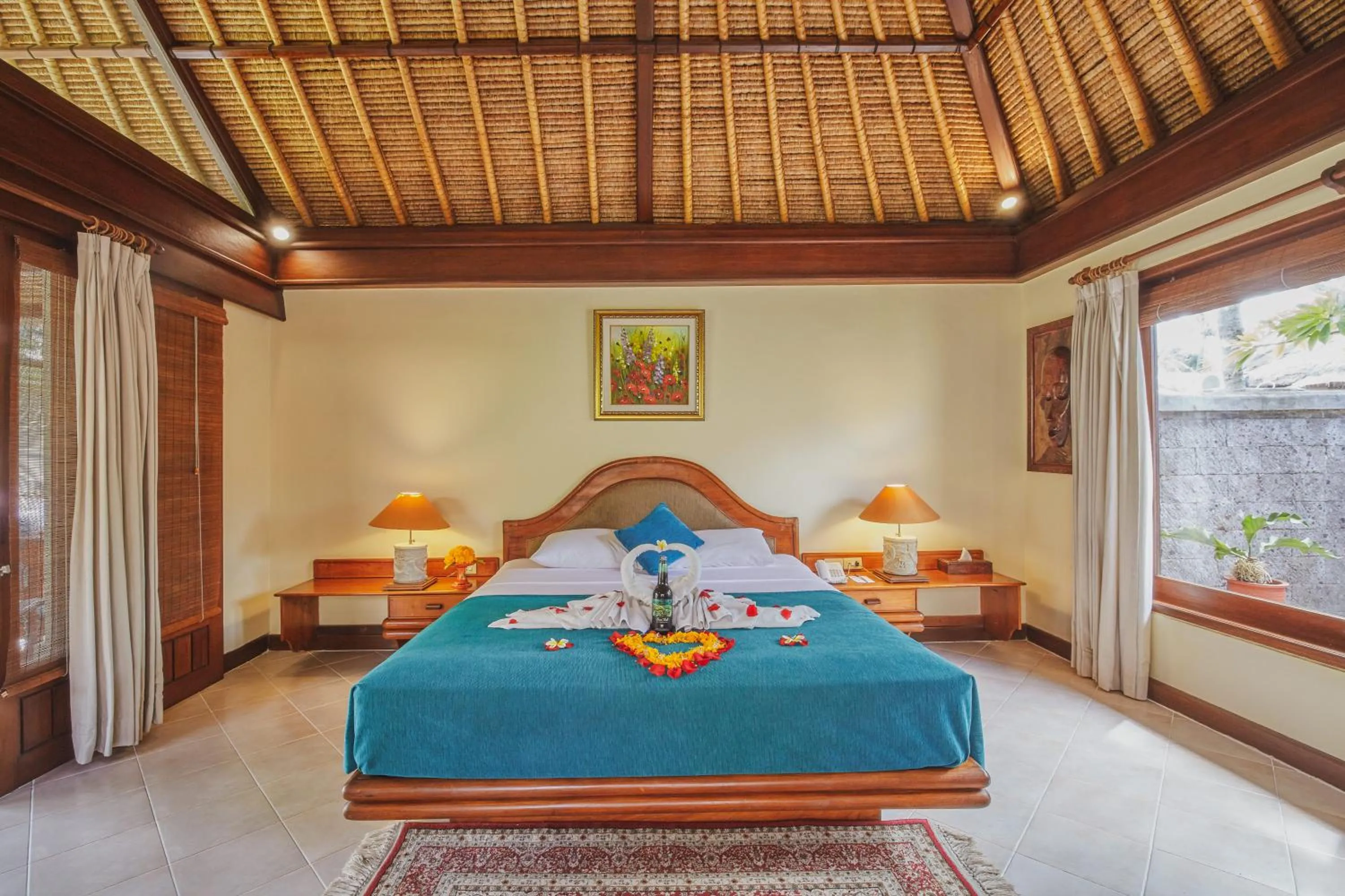 Bed in Puri Bagus Lovina