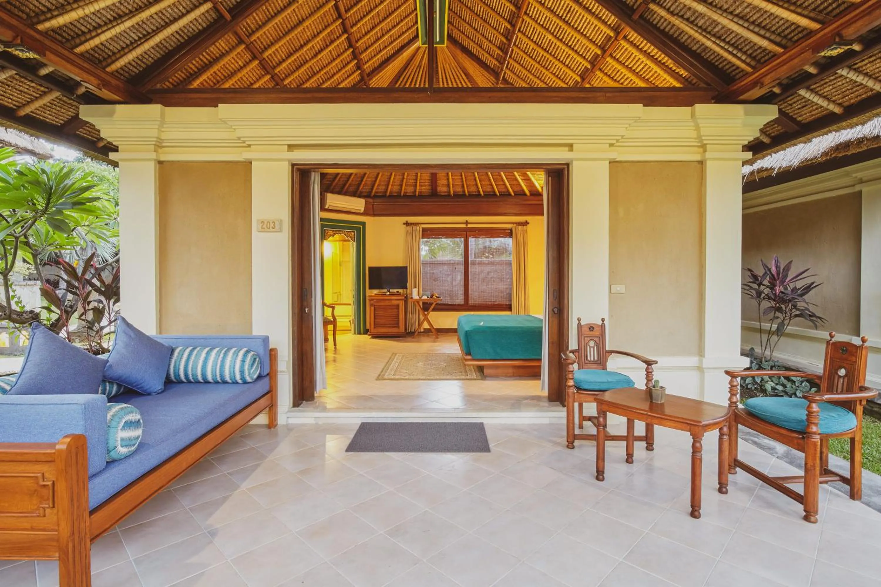 Balcony/Terrace in Puri Bagus Lovina