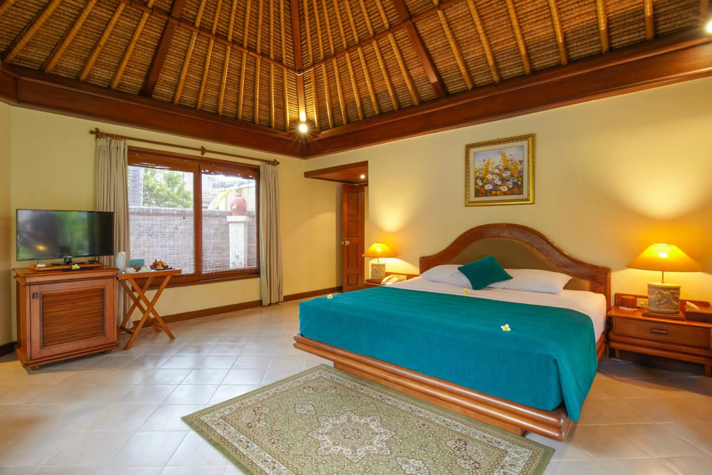 Bed in Puri Bagus Lovina