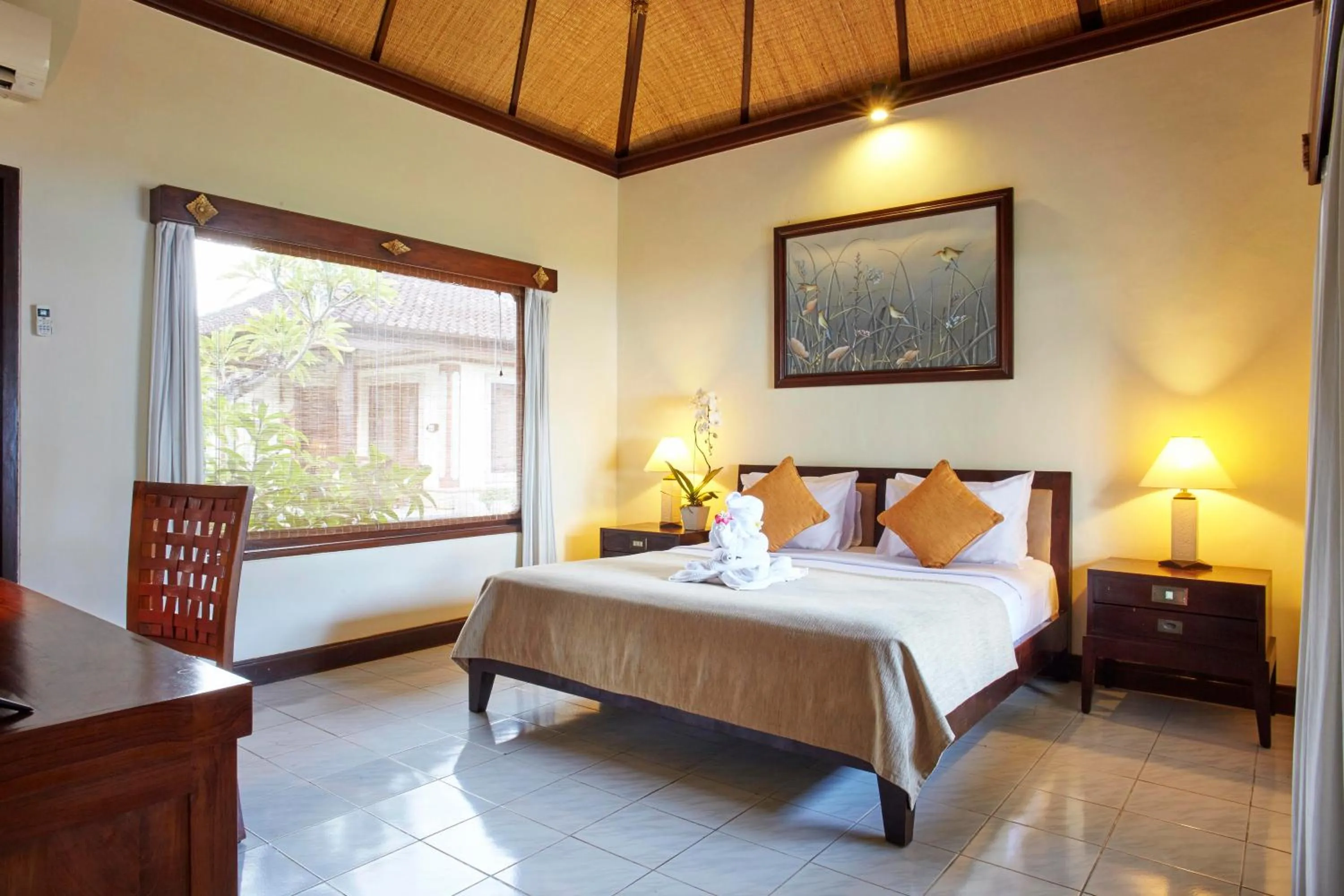 Bed in Puri Bagus Candidasa