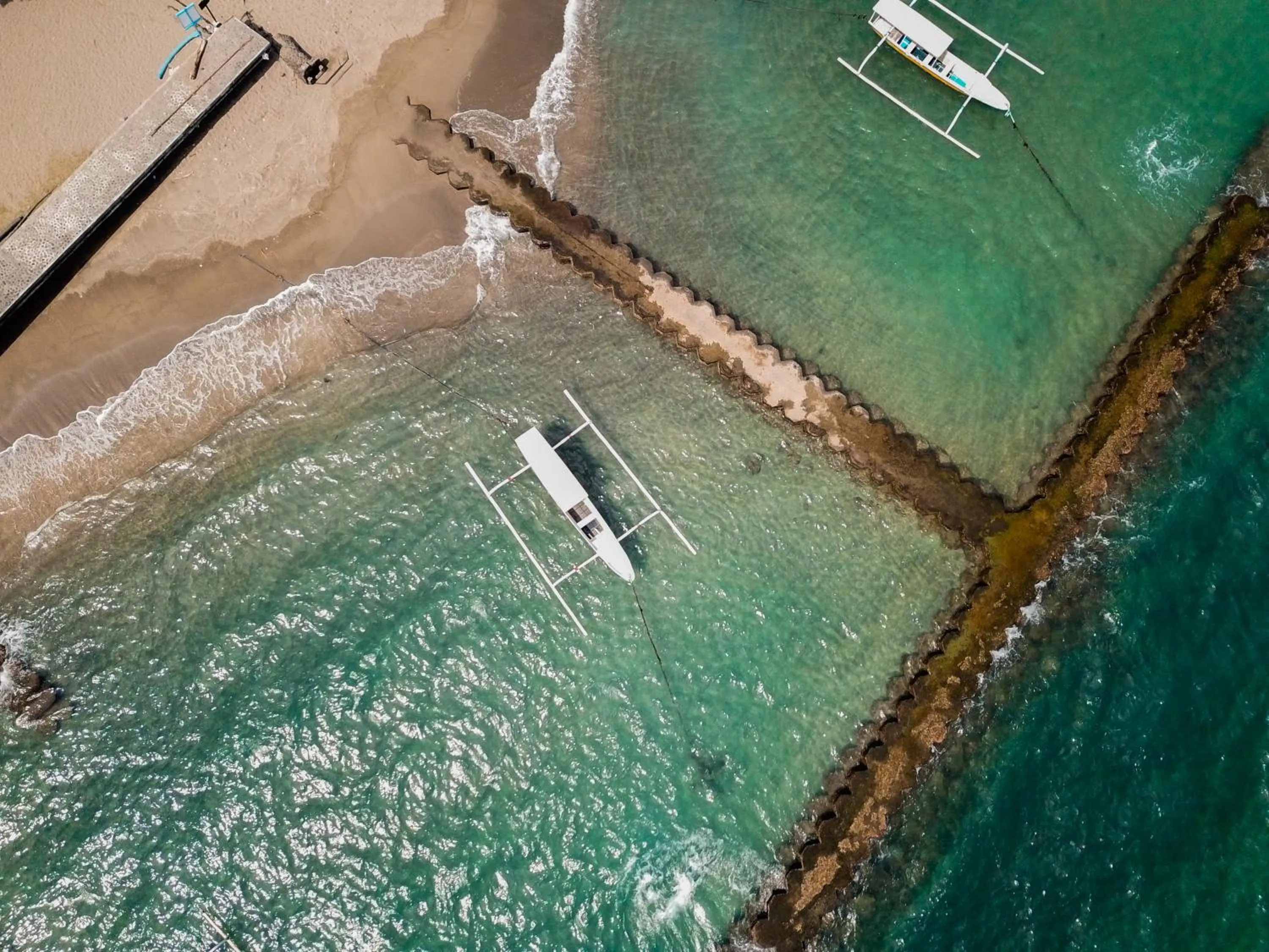 Bird's eye view in Puri Bagus Candidasa