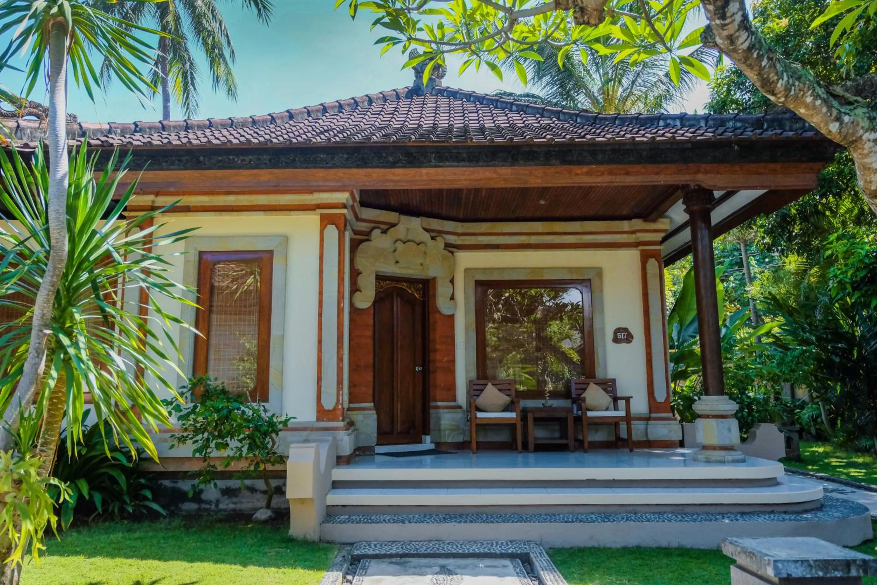 Balcony/Terrace in Puri Bagus Candidasa