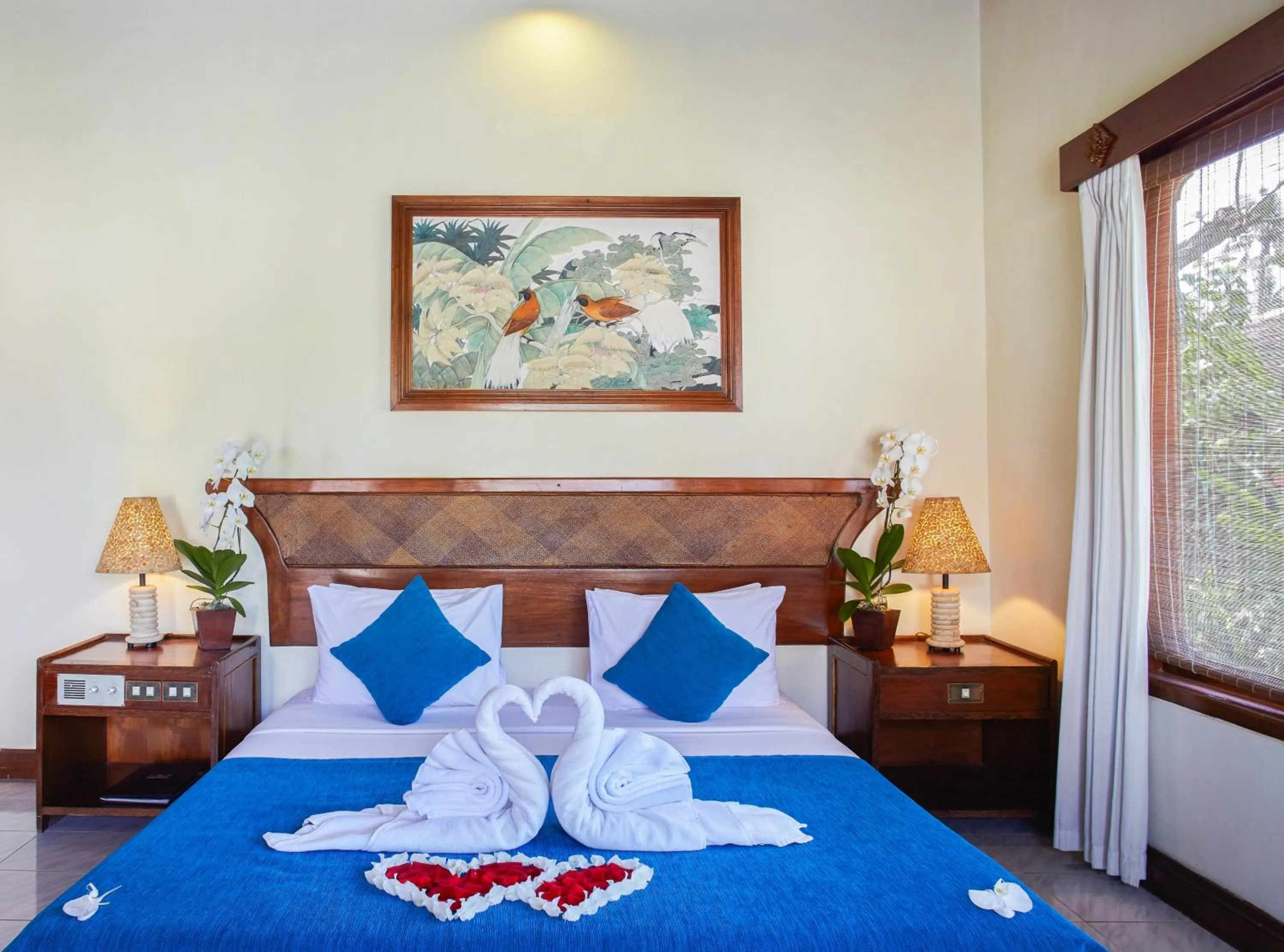 Bed in Puri Bagus Candidasa