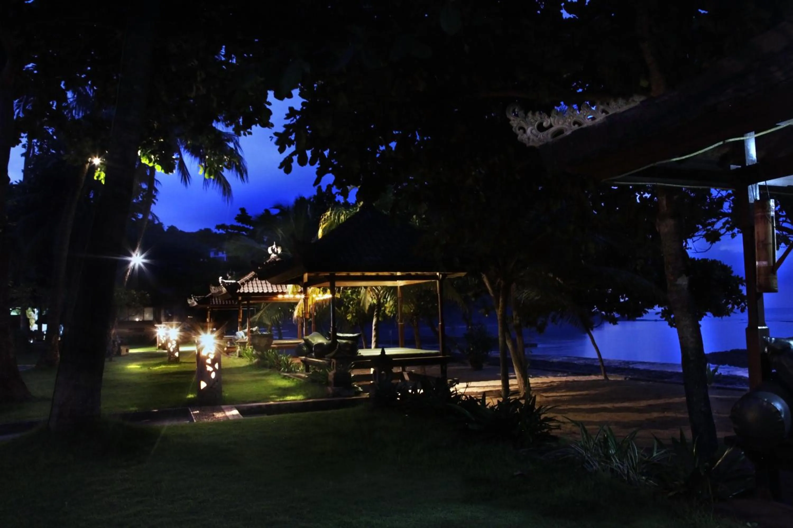 Night in Puri Bagus Candidasa