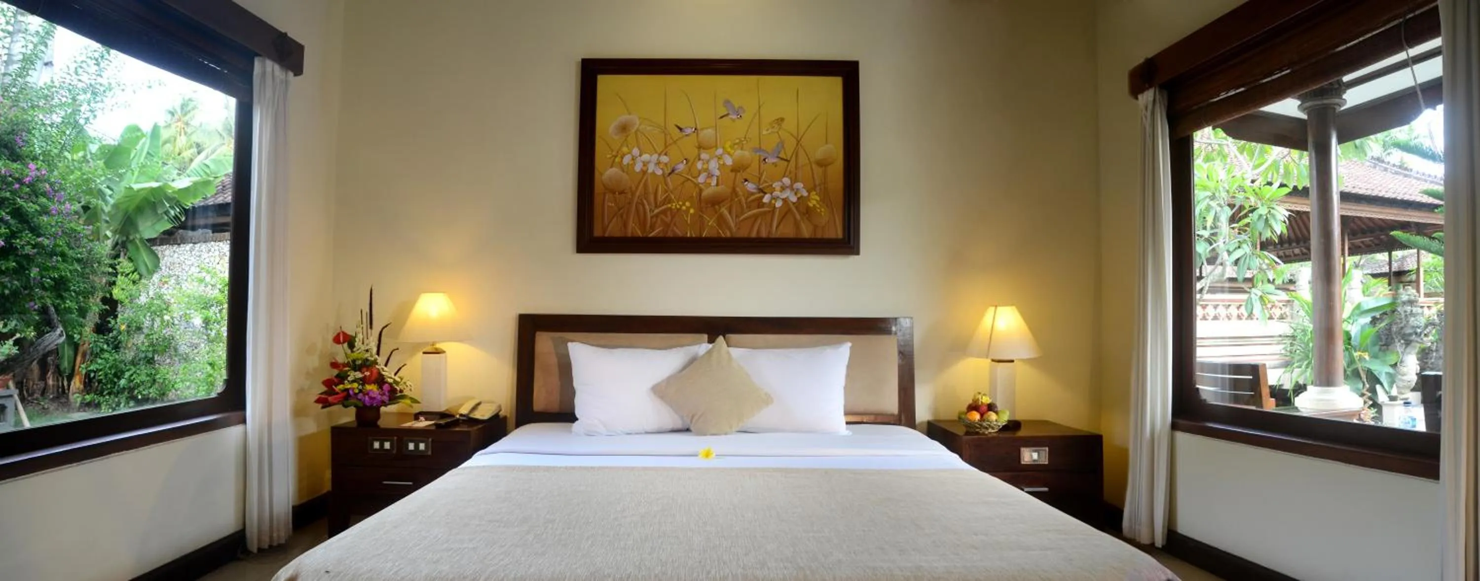 Bed in Puri Bagus Candidasa