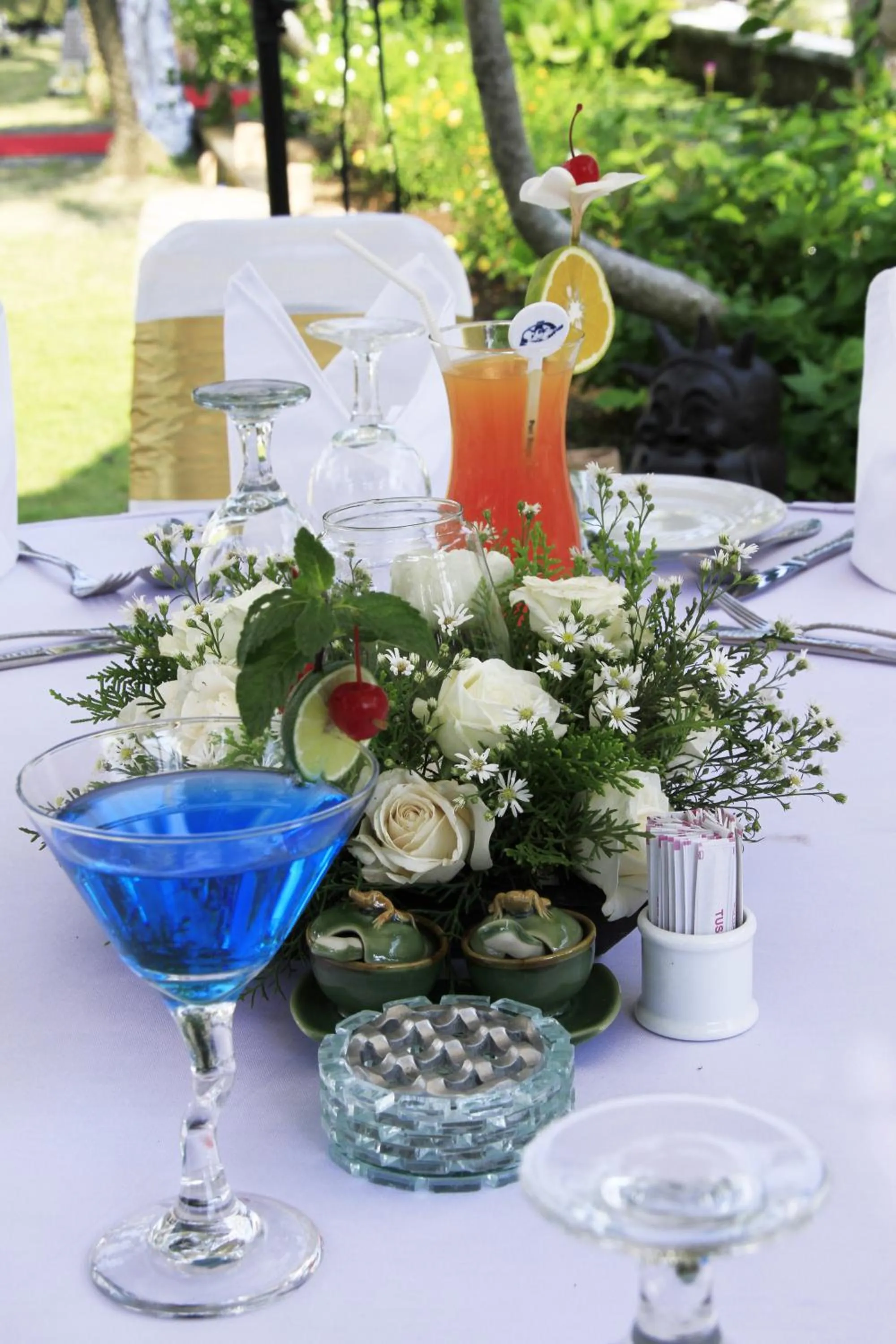 Food and drinks in Puri Bagus Candidasa