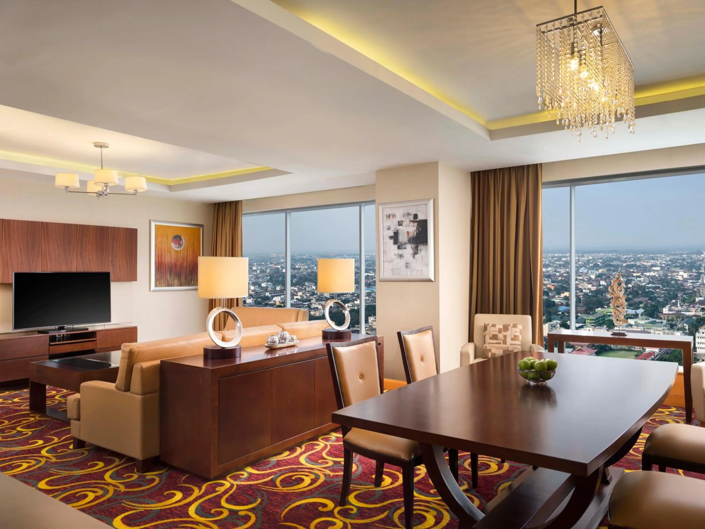 Living room in JW Marriott Hotel Medan