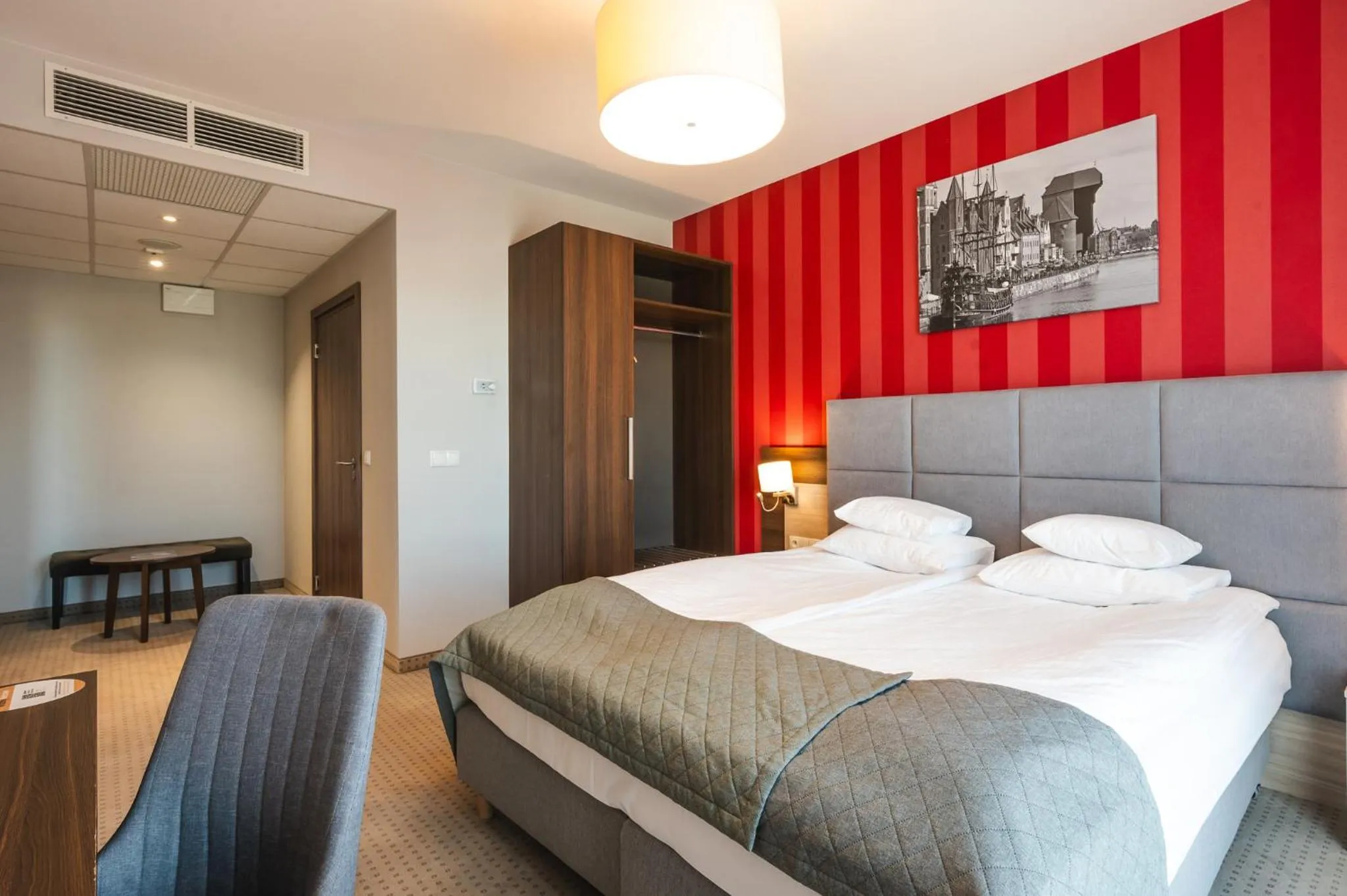 Bed in Focus Hotel Premium Gdańsk