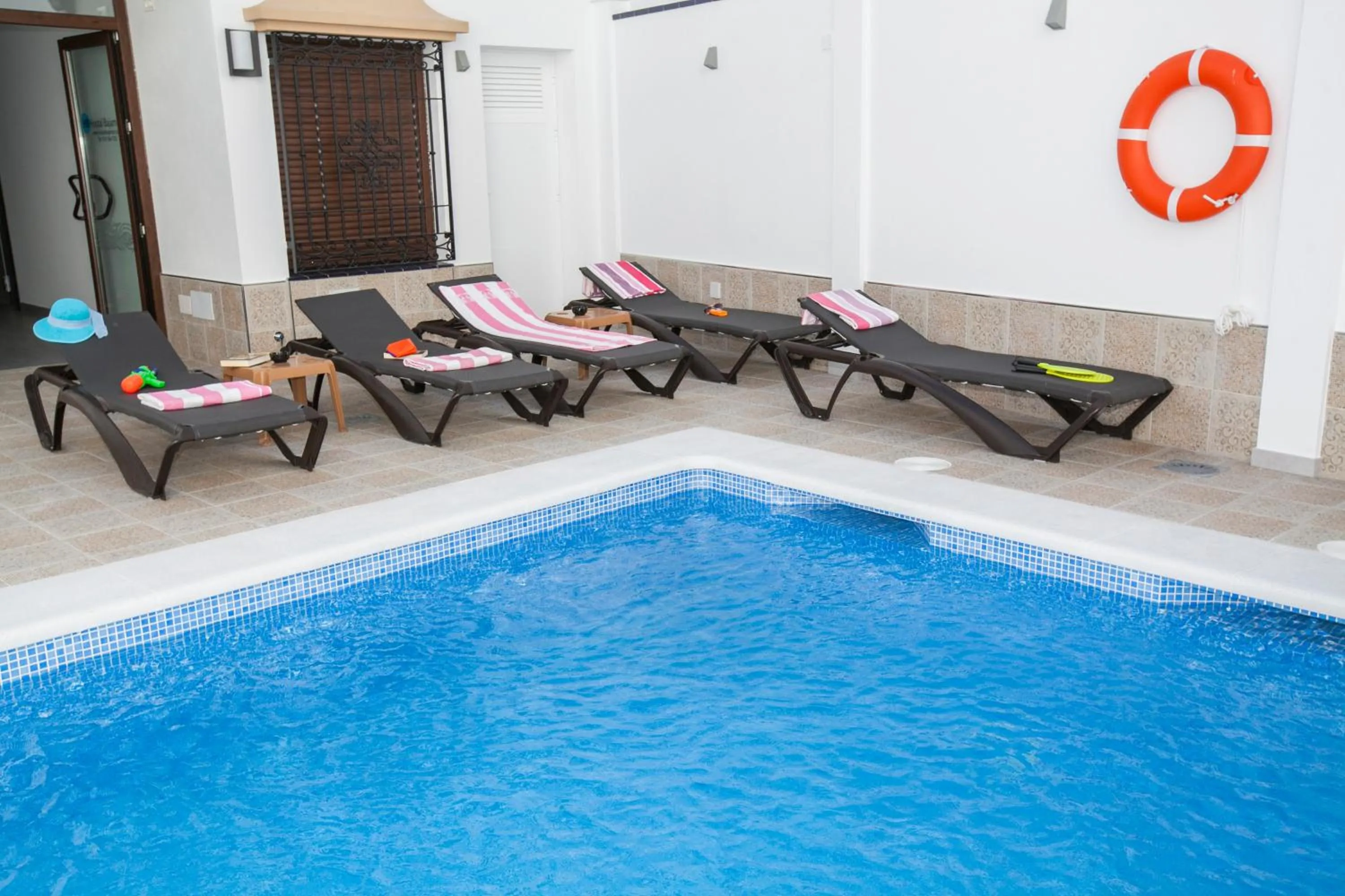 Swimming pool in Hostal Boutique Bajamar