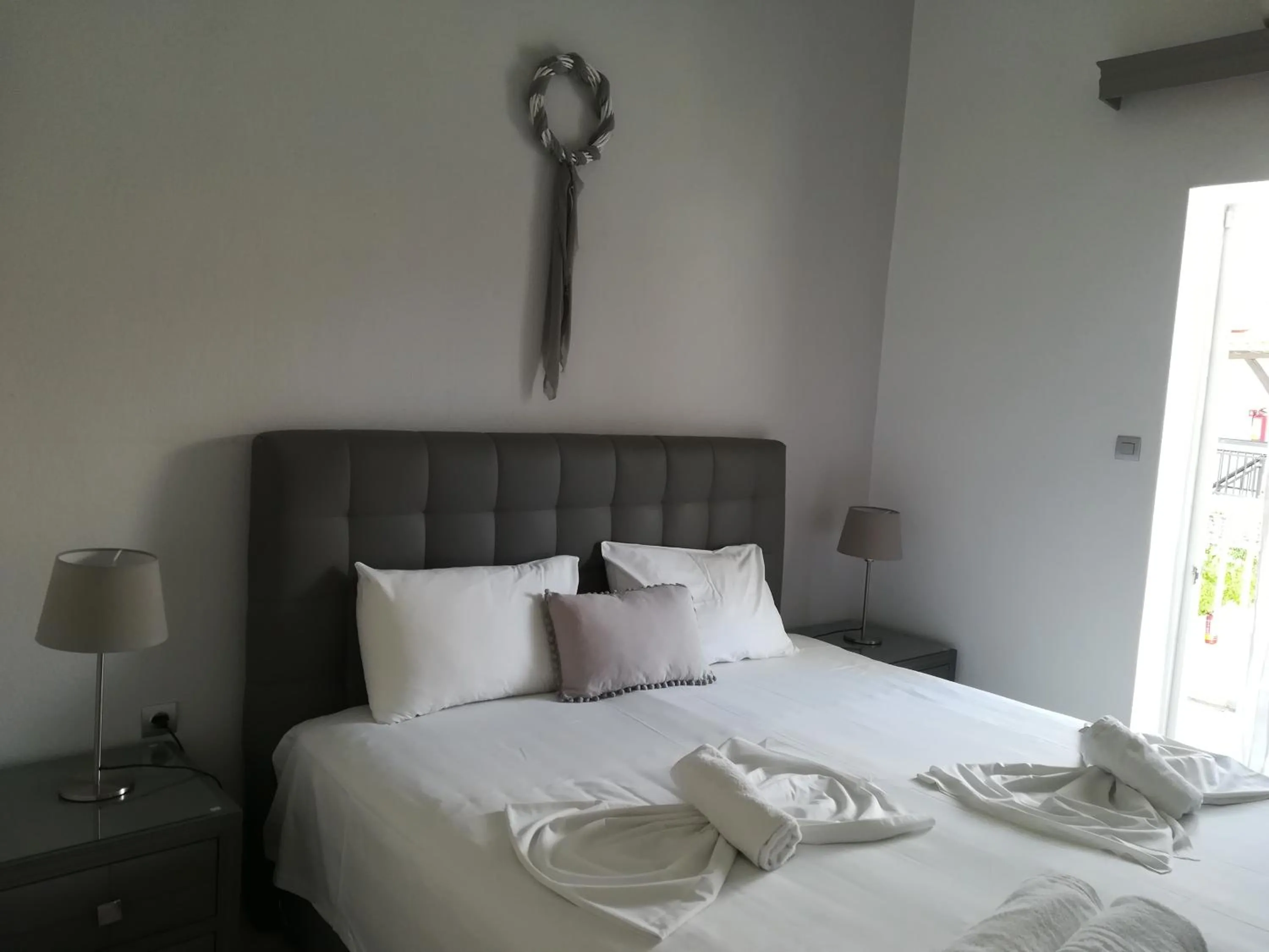 Bed in Christina Apartments