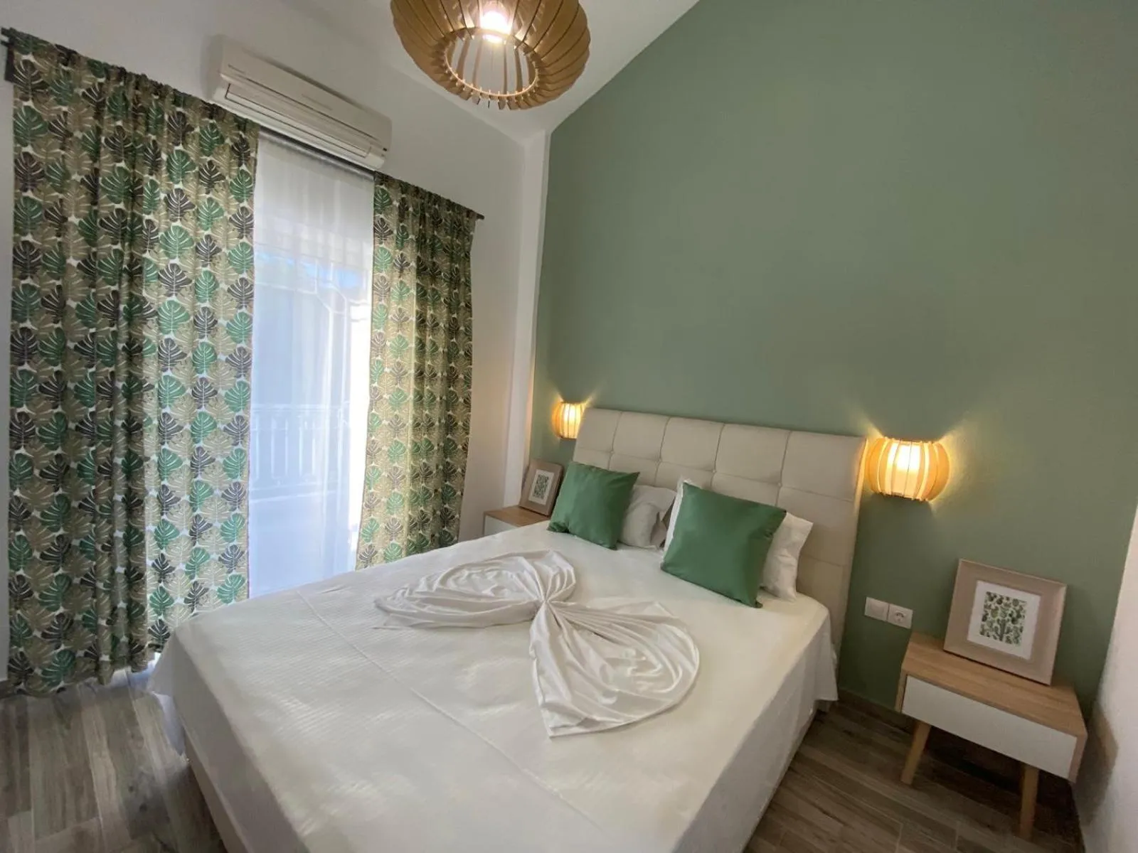 Bed in Christina Apartments