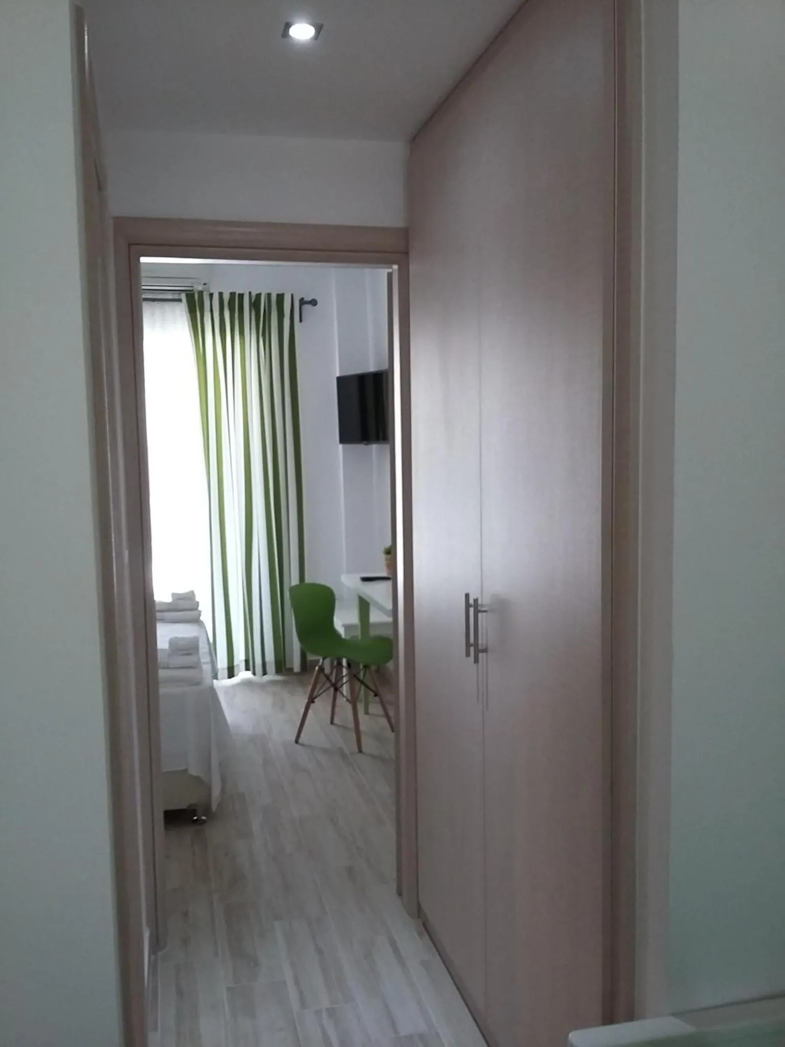 Bedroom, Bed in Christina Apartments