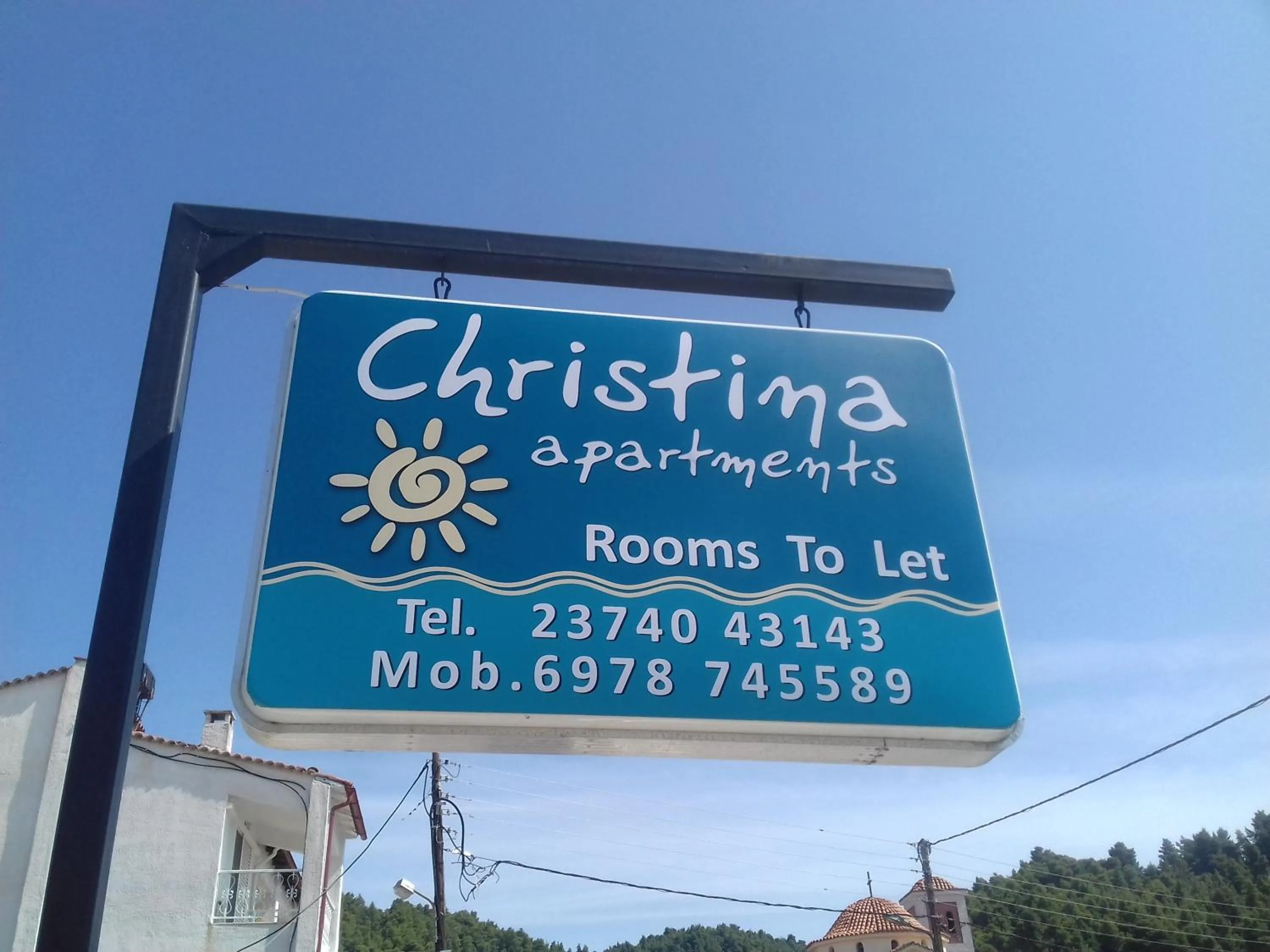 Logo/Certificate/Sign in Christina Apartments