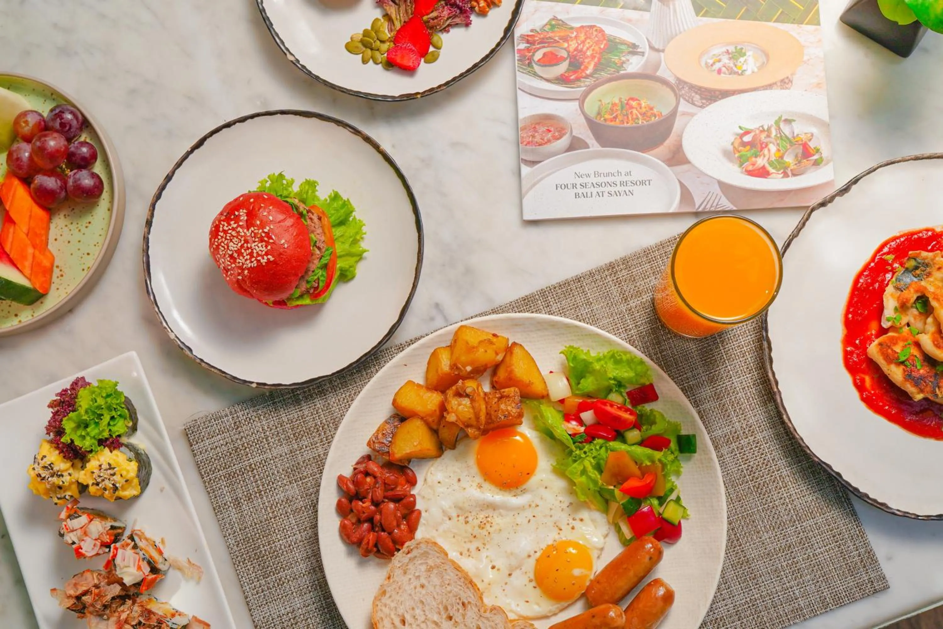 Breakfast in JW Marriott Hotel Surabaya