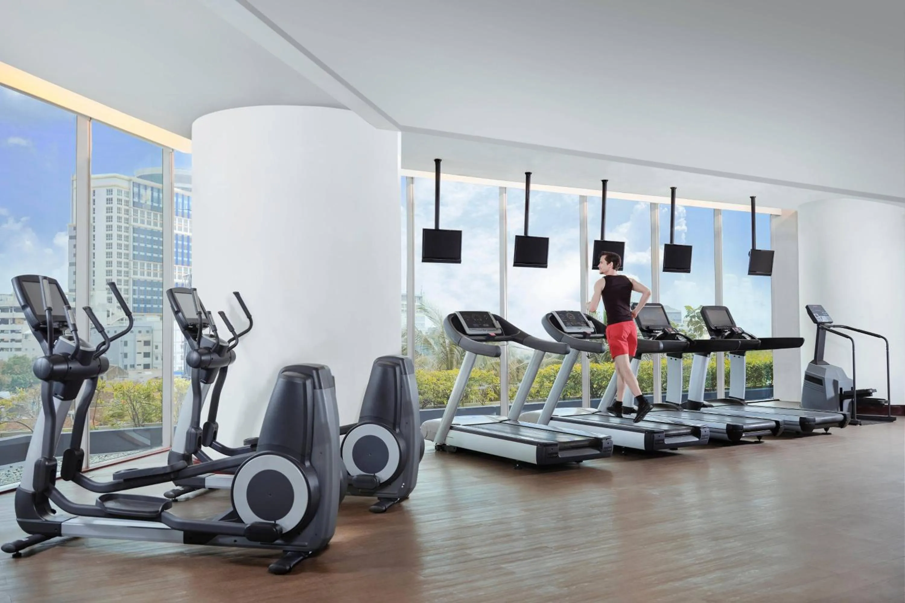Fitness centre/facilities in JW Marriott Hotel Surabaya