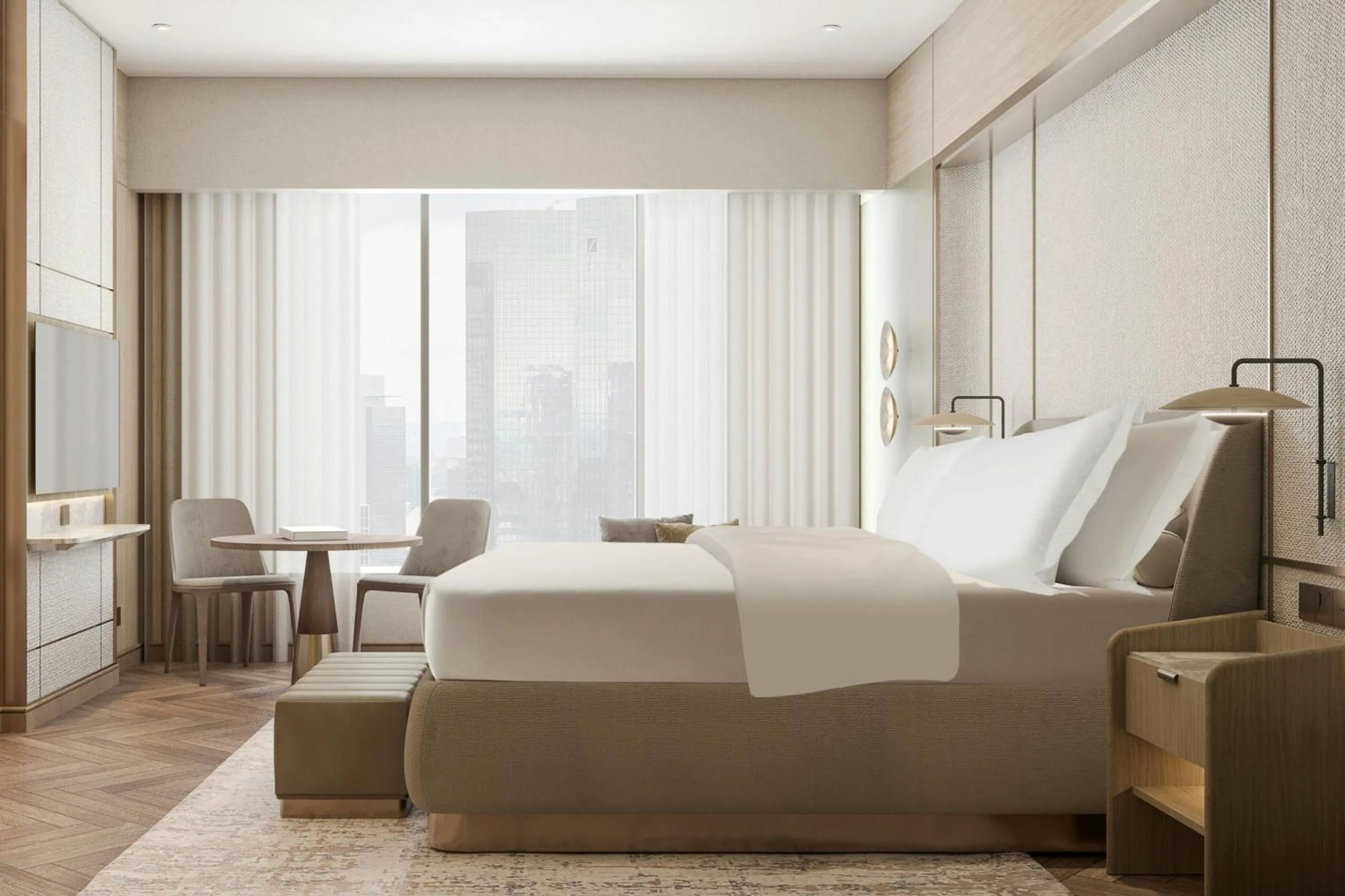 Bedroom, Bed in JW Marriott Hotel Jakarta