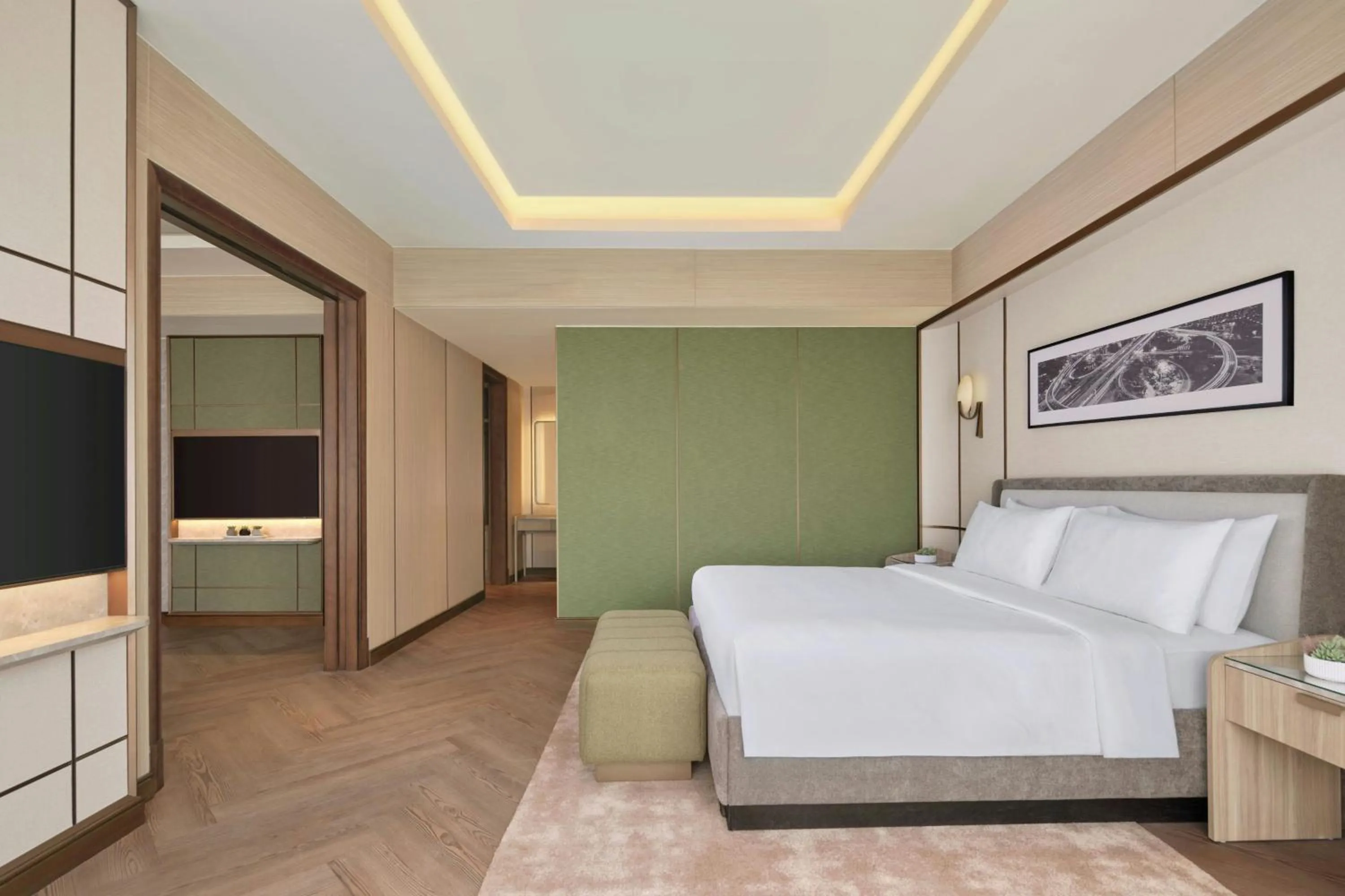 Photo of the whole room, Bed in JW Marriott Hotel Jakarta