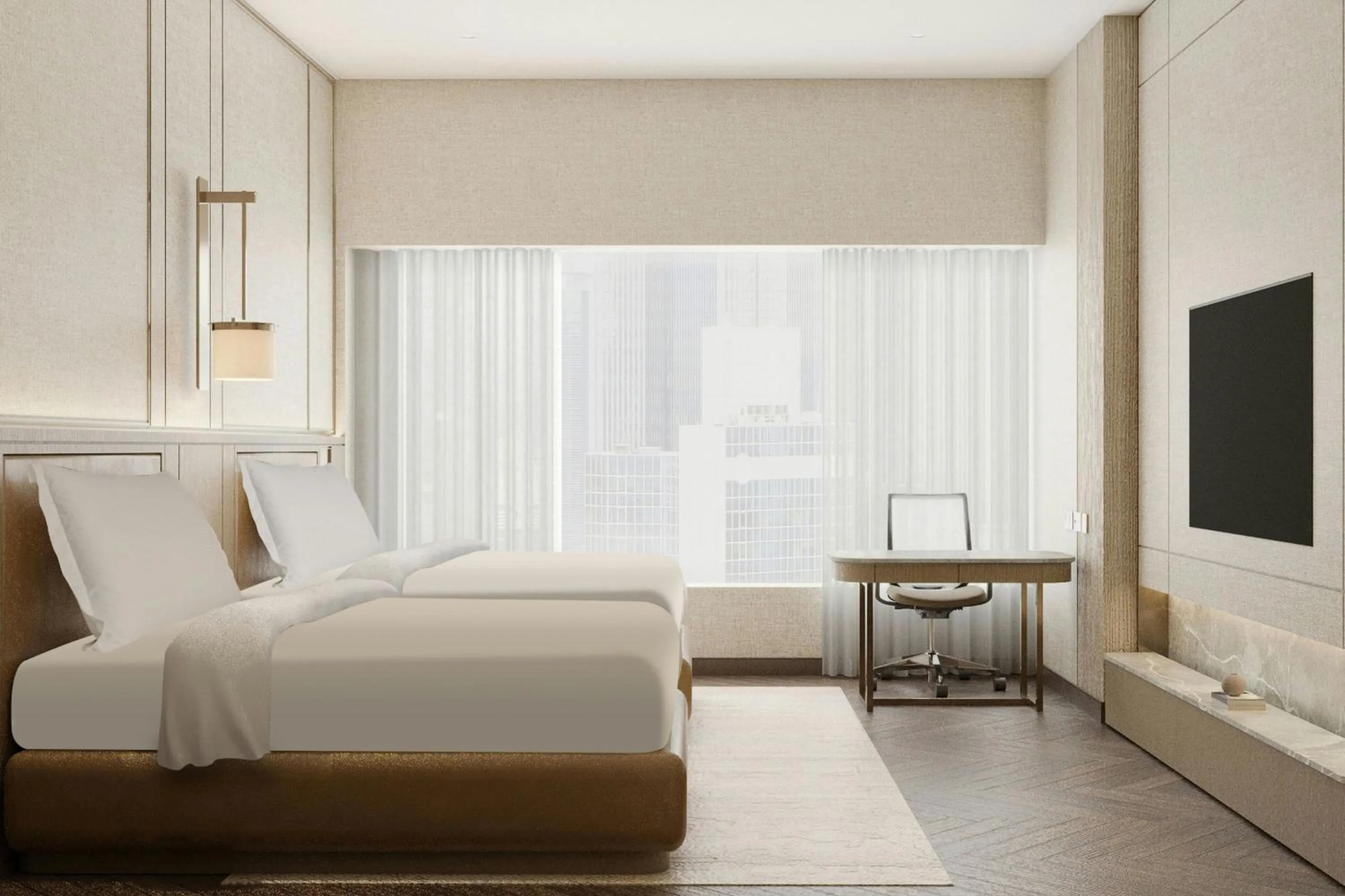 Photo of the whole room, Bed in JW Marriott Hotel Jakarta