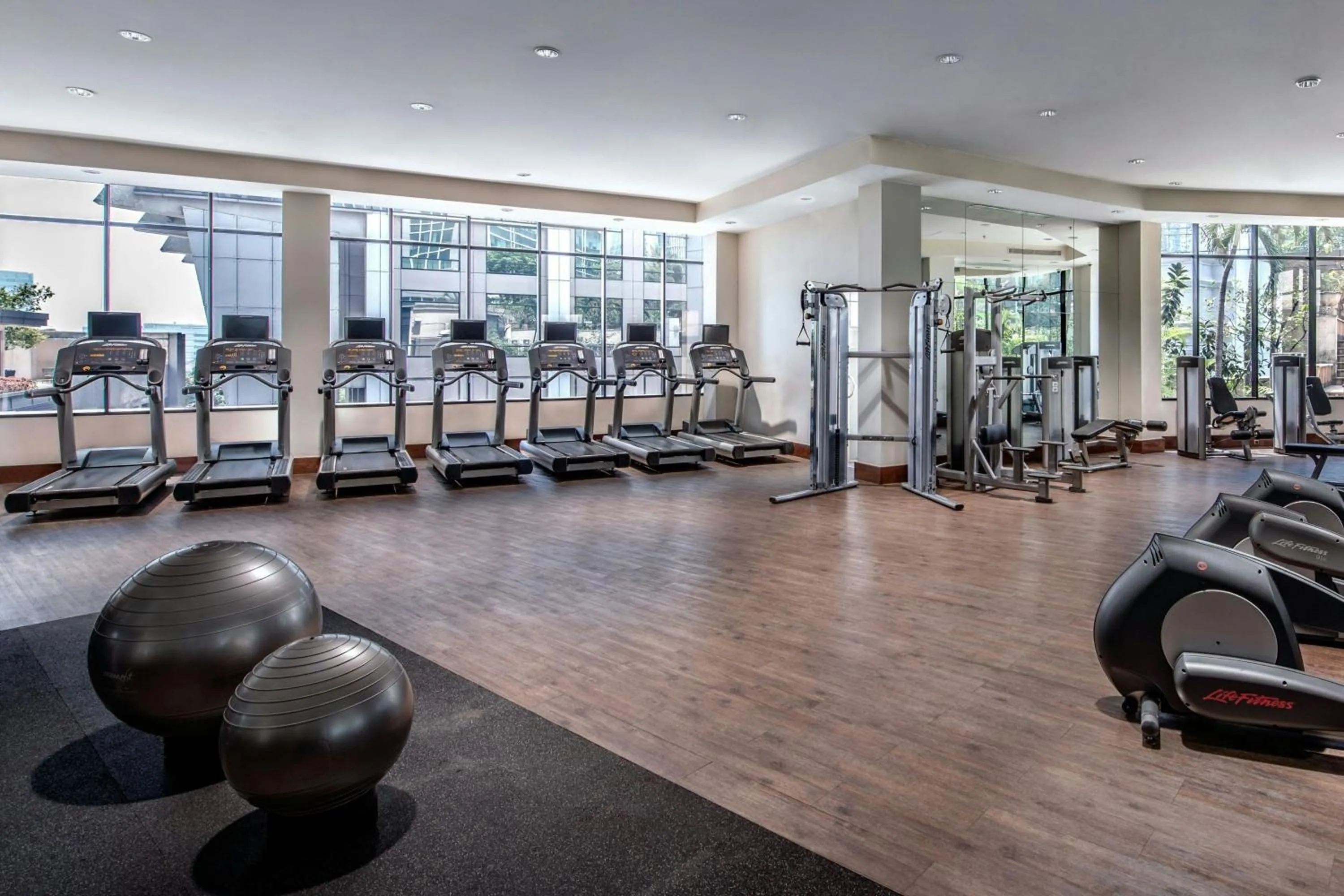 Fitness centre/facilities in JW Marriott Hotel Jakarta