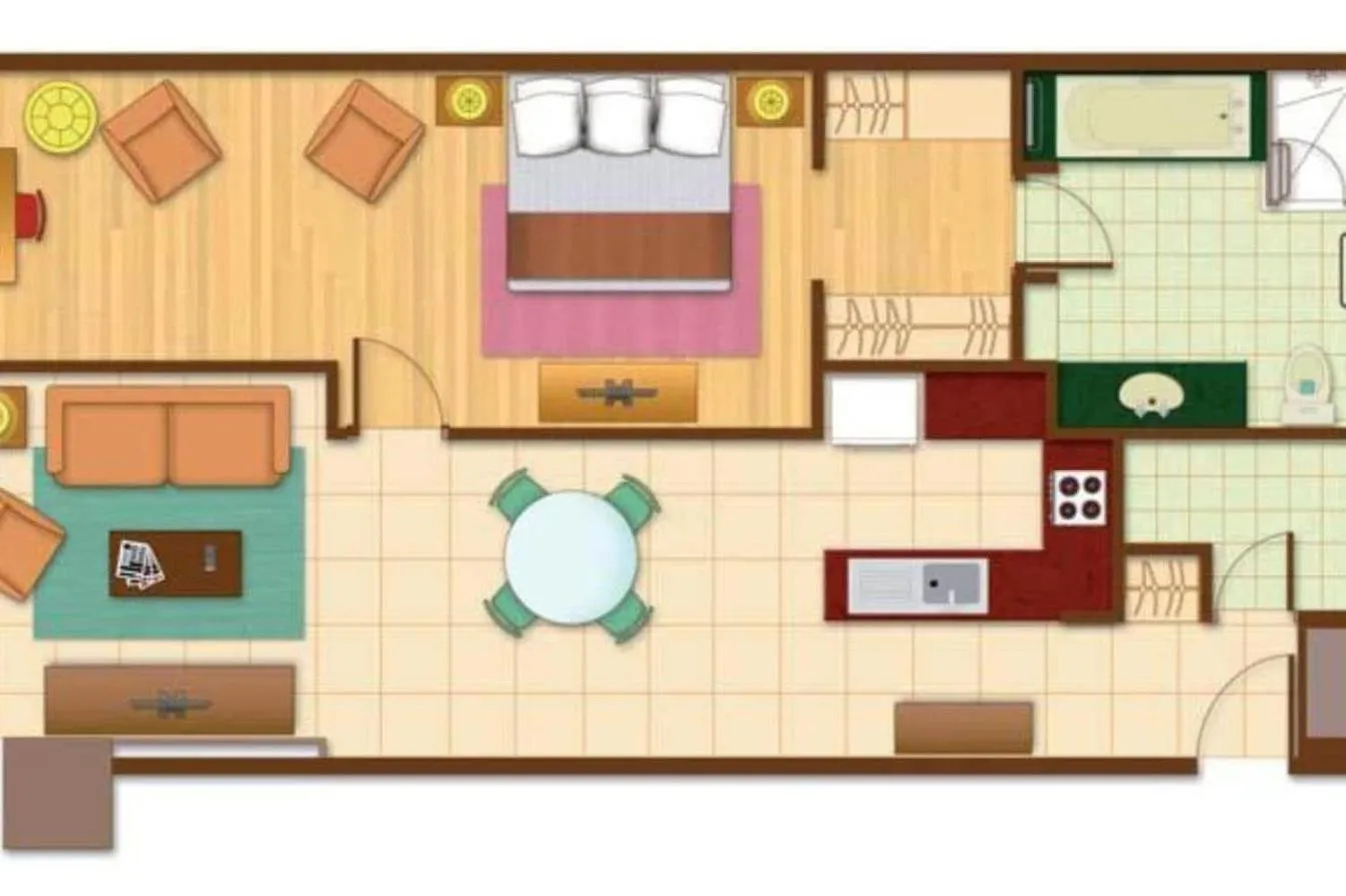 Bedroom in The Mayflower, Jakarta-Marriott Executive Apartments