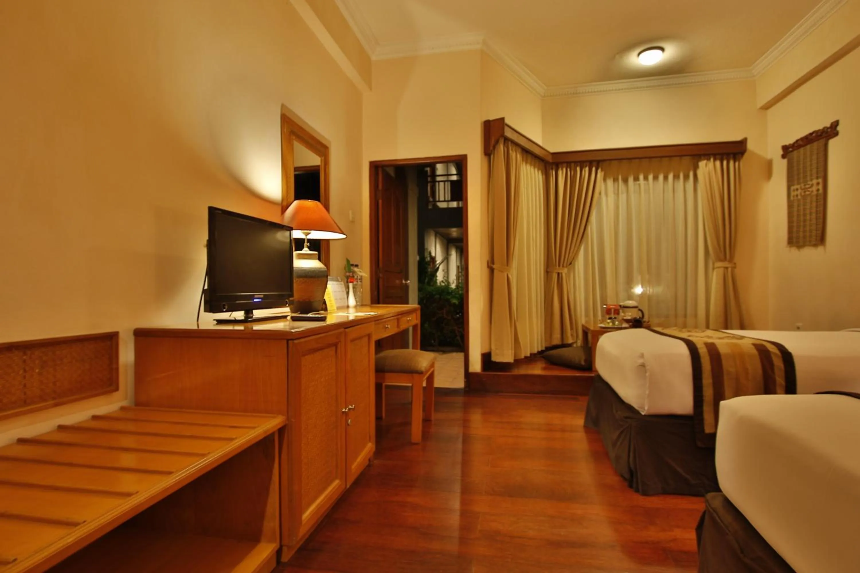 Bed in Jayakarta Hotel Lombok