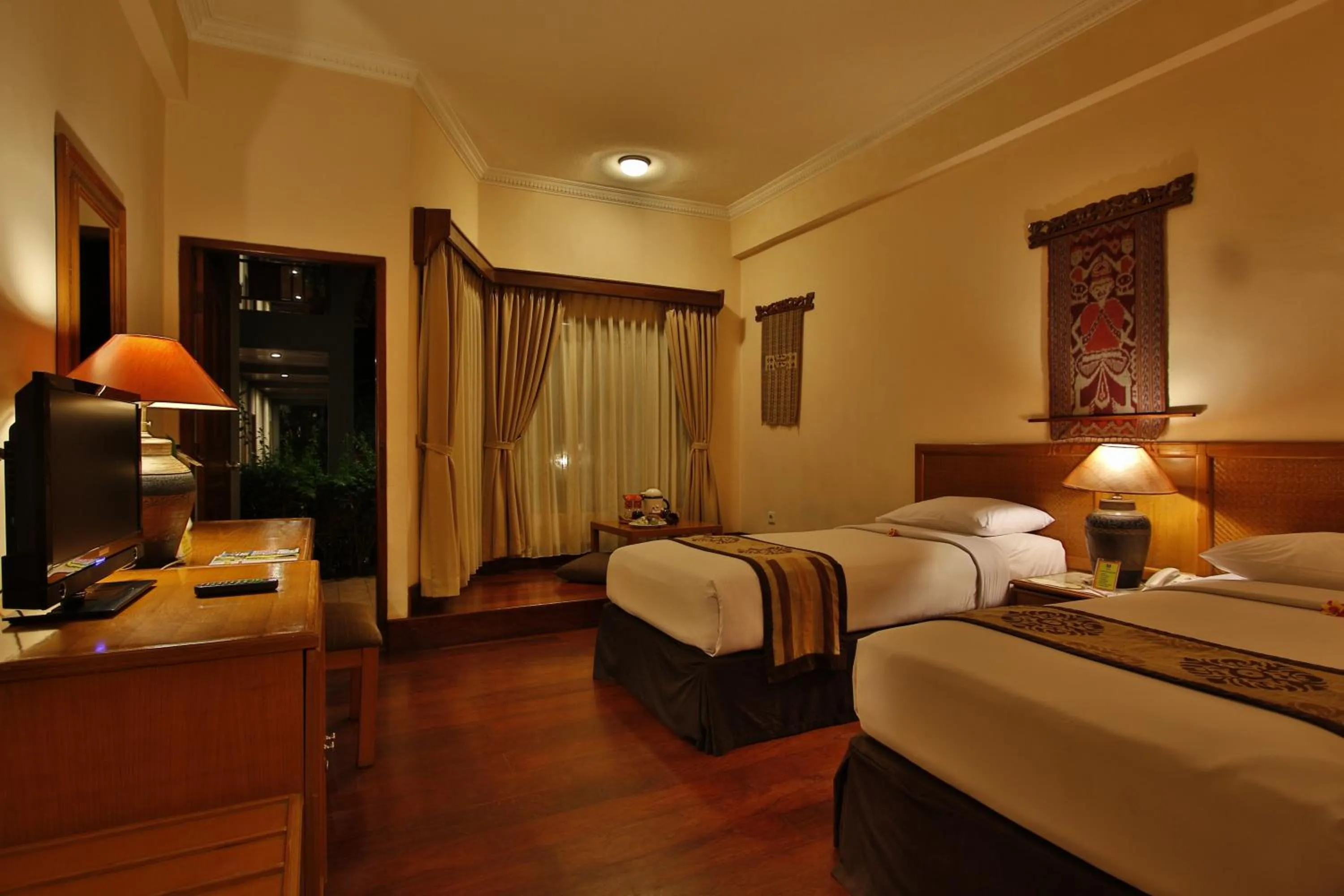 Bedroom, Bed in Jayakarta Hotel Lombok