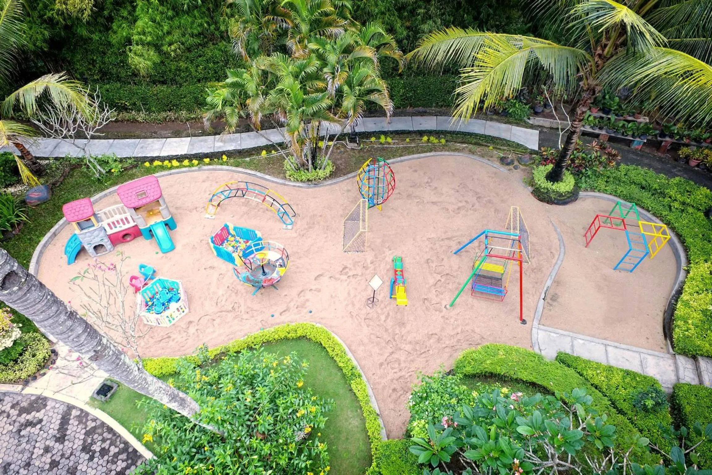 Children play ground in The Jayakarta Yogyakarta Hotel & Spa