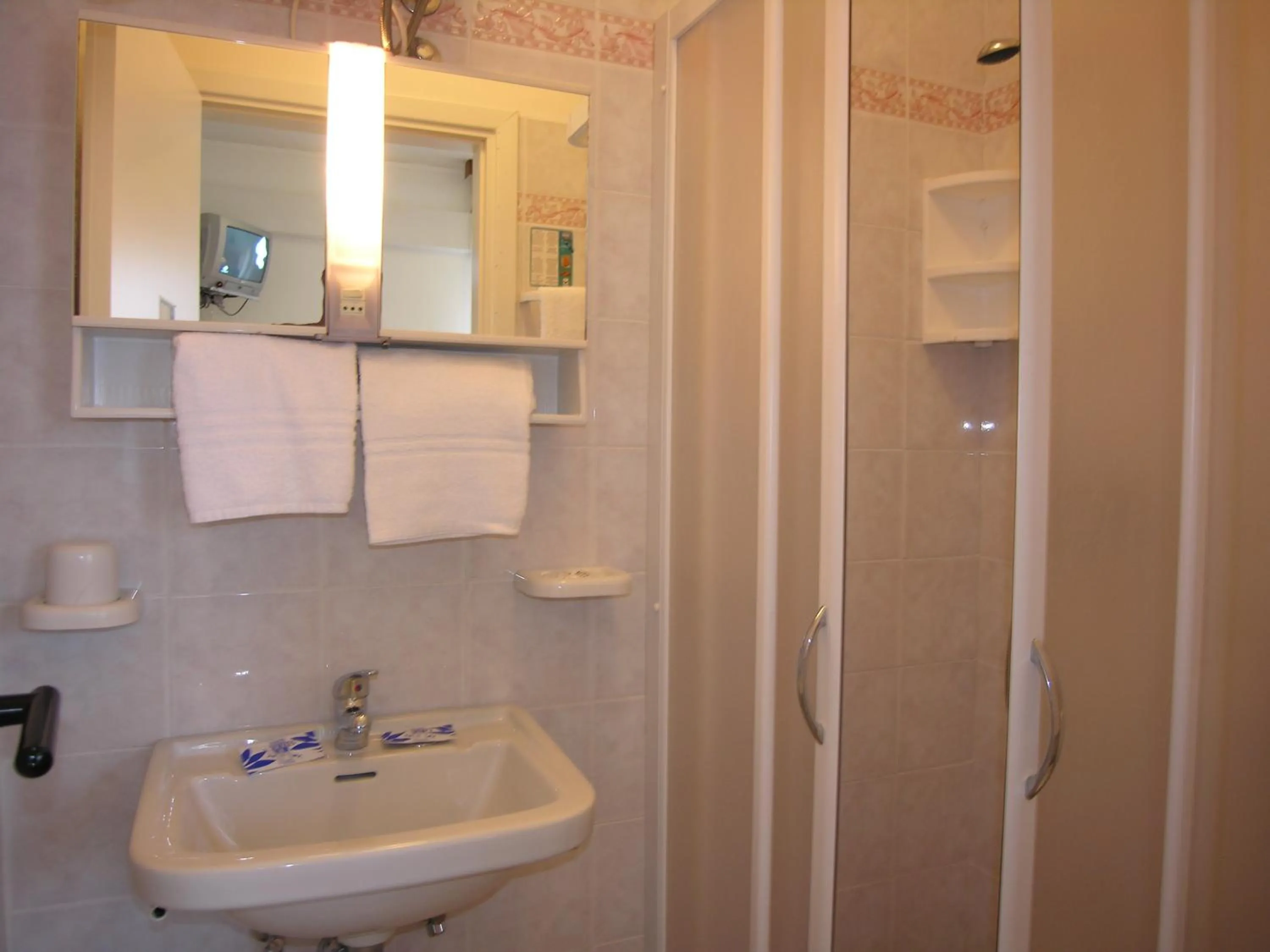 Bathroom in Hotel Garni Tahiti