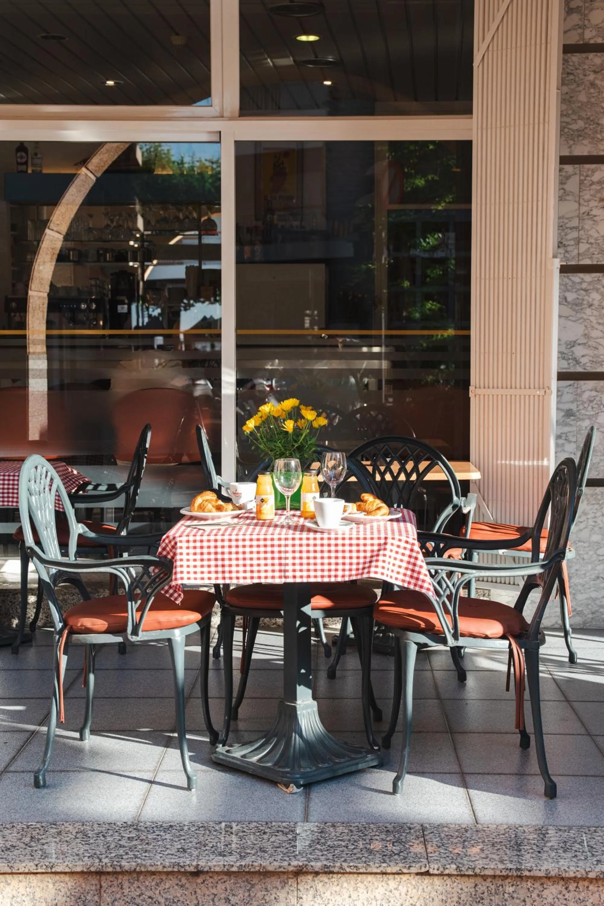 Balcony/Terrace in Hotel Plaça