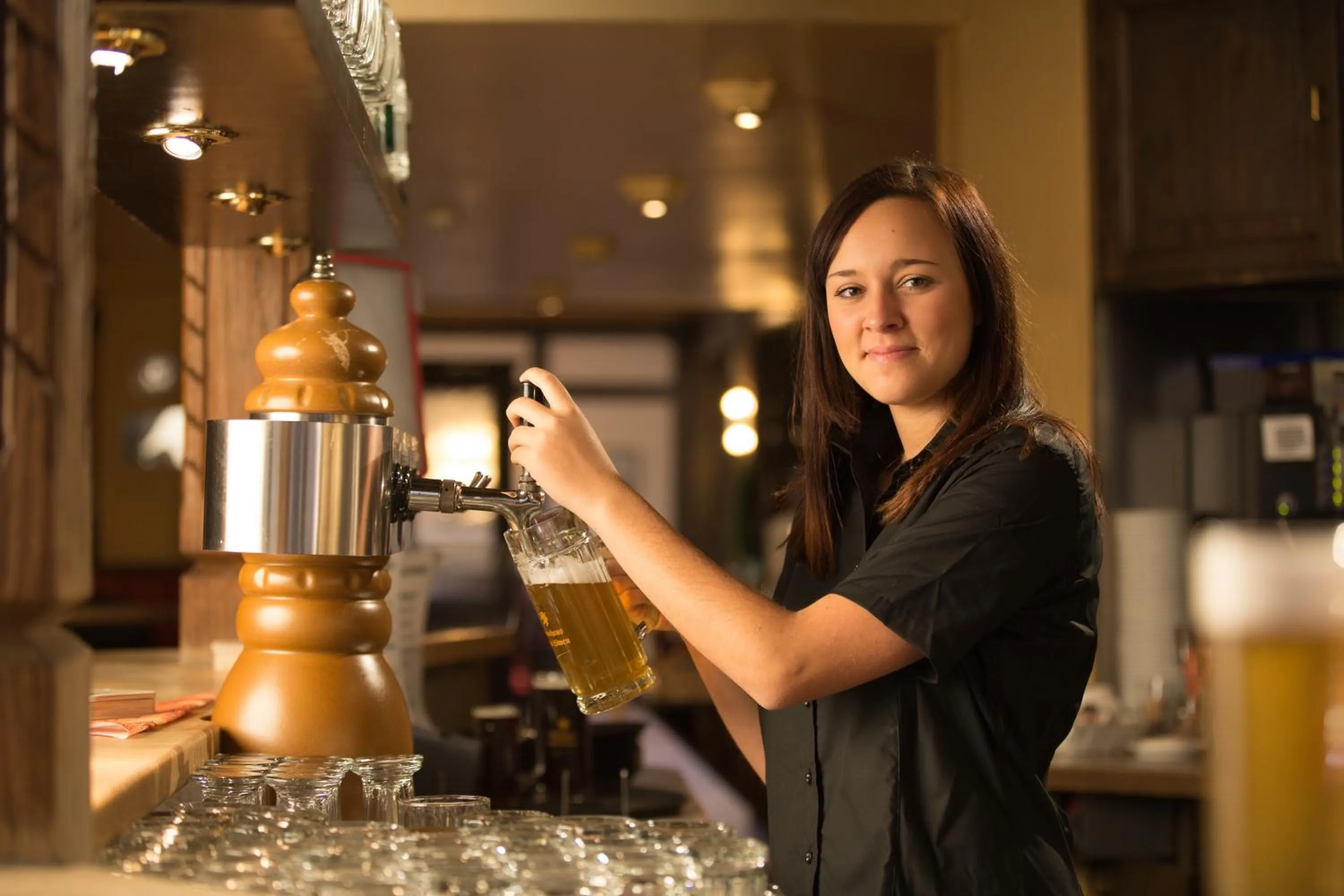 People in Brauhaus Zum Löwen