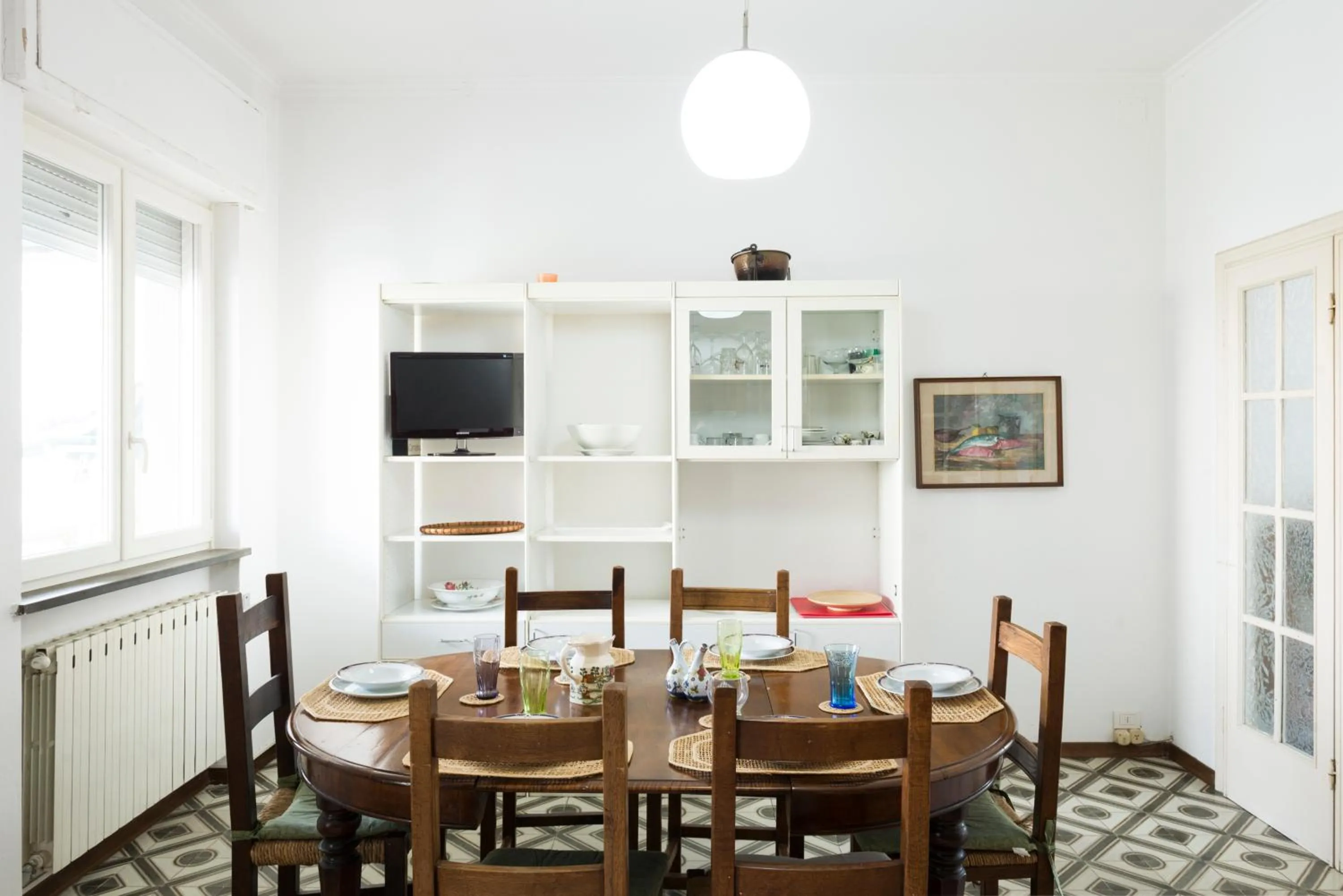 Dining area in Casa Adriana