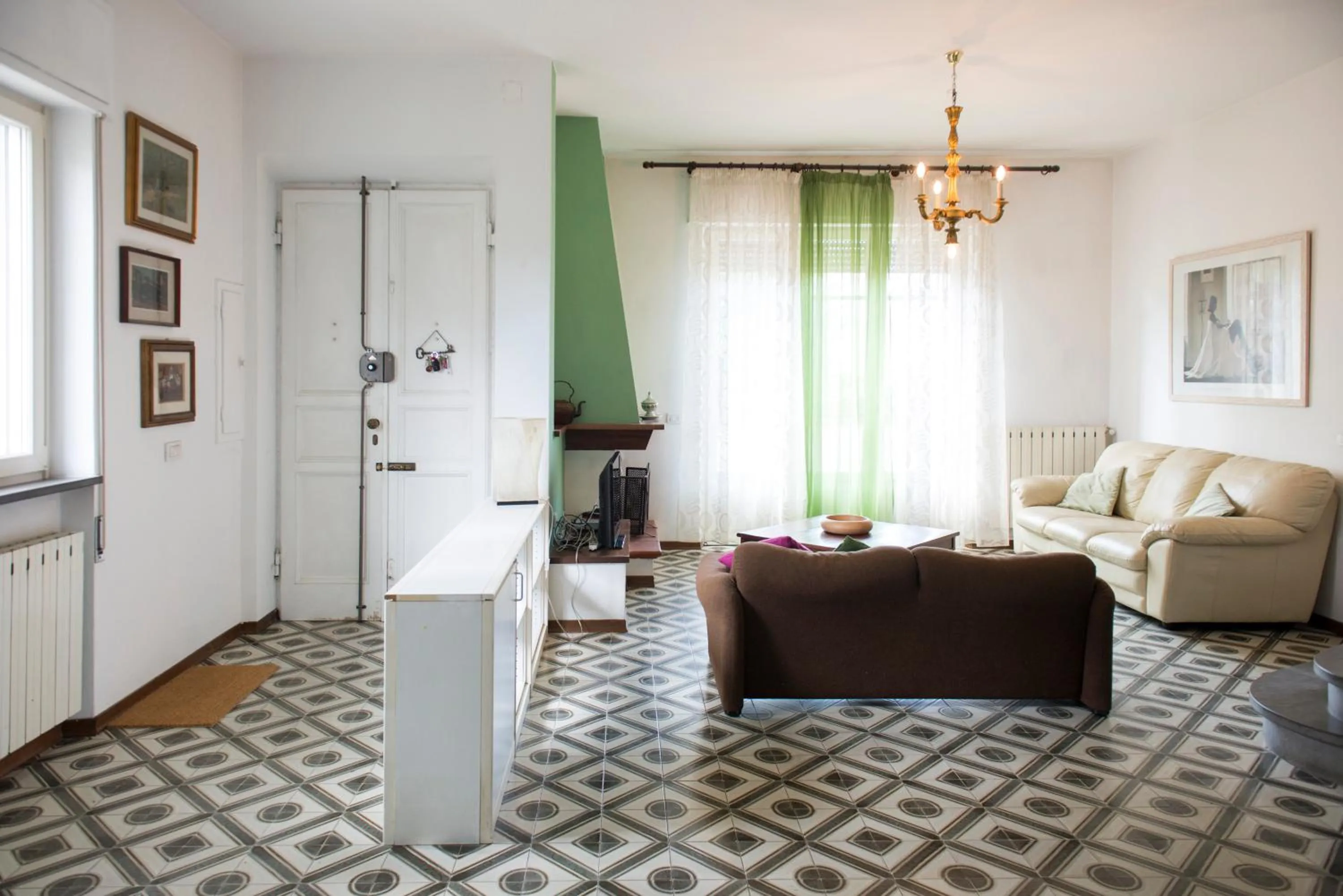 Living room in Casa Adriana