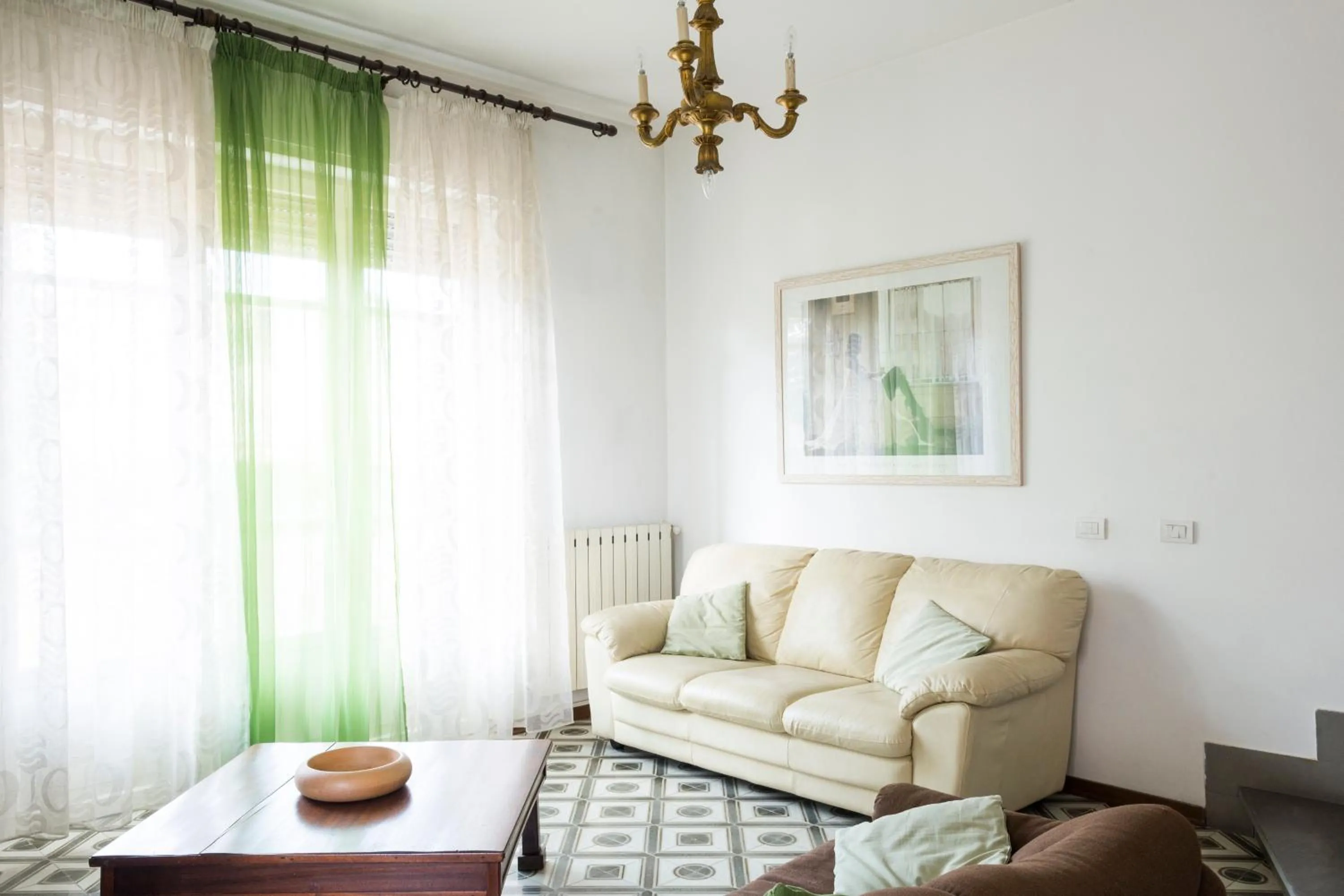 Living room in Casa Adriana
