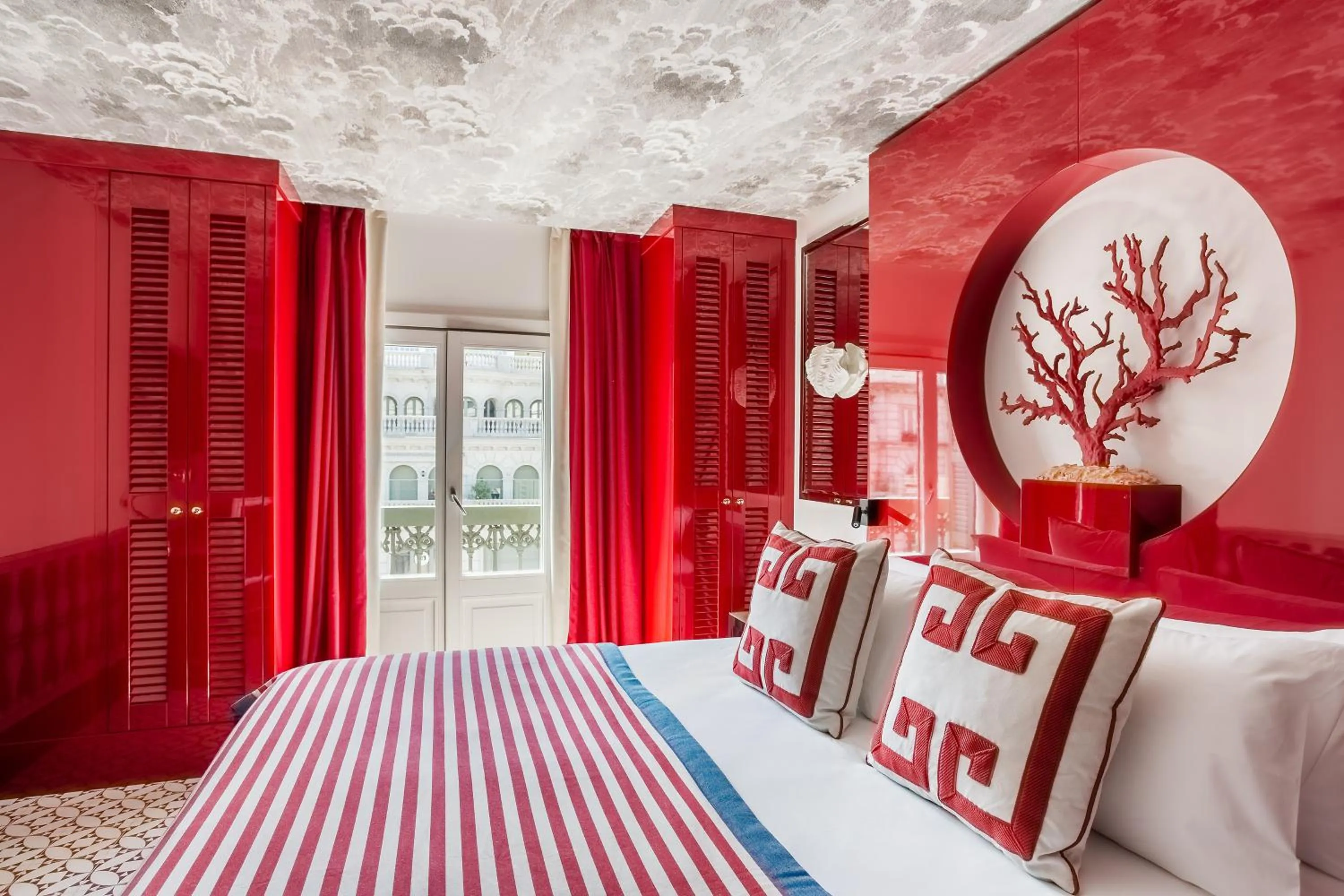 Bedroom, Bed in Room Mate Anna, Barcelona