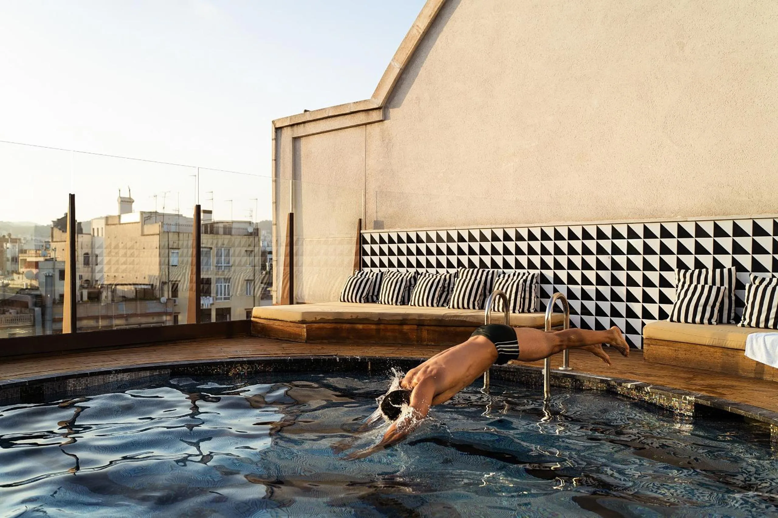 Swimming pool in Room Mate Anna, Barcelona