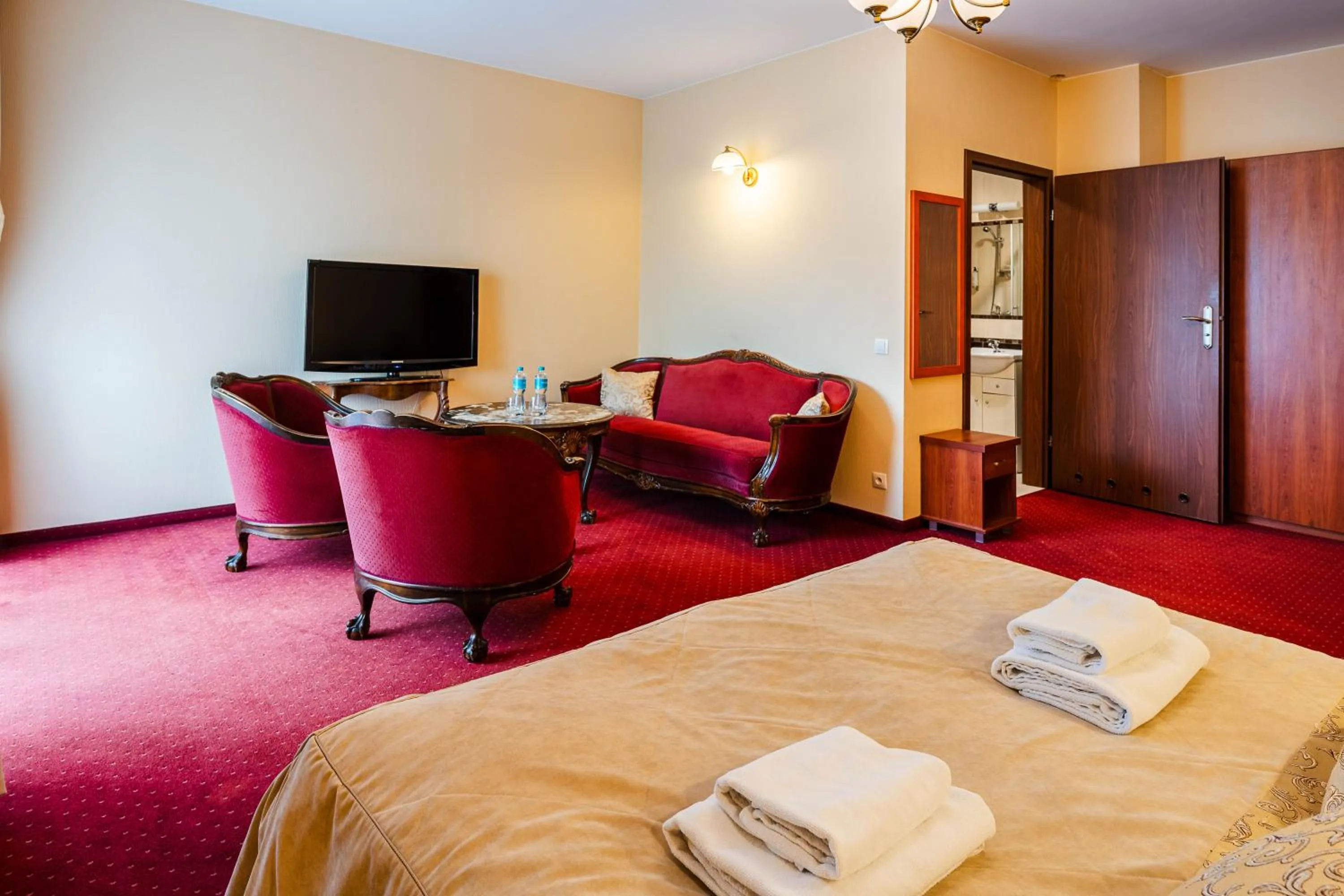 Bed in Hotel Na Błoniach