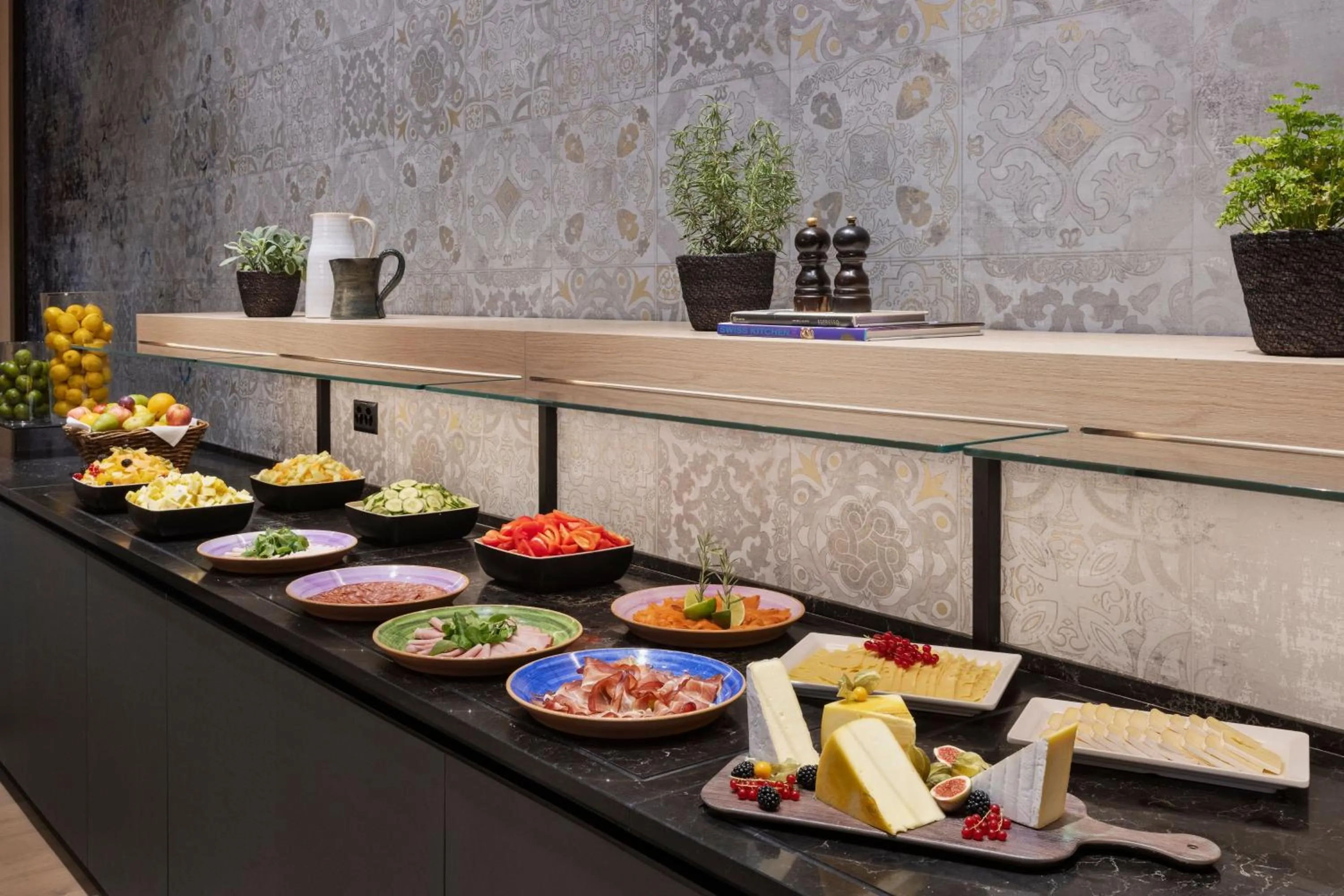 Breakfast in Courtyard by Marriott Basel