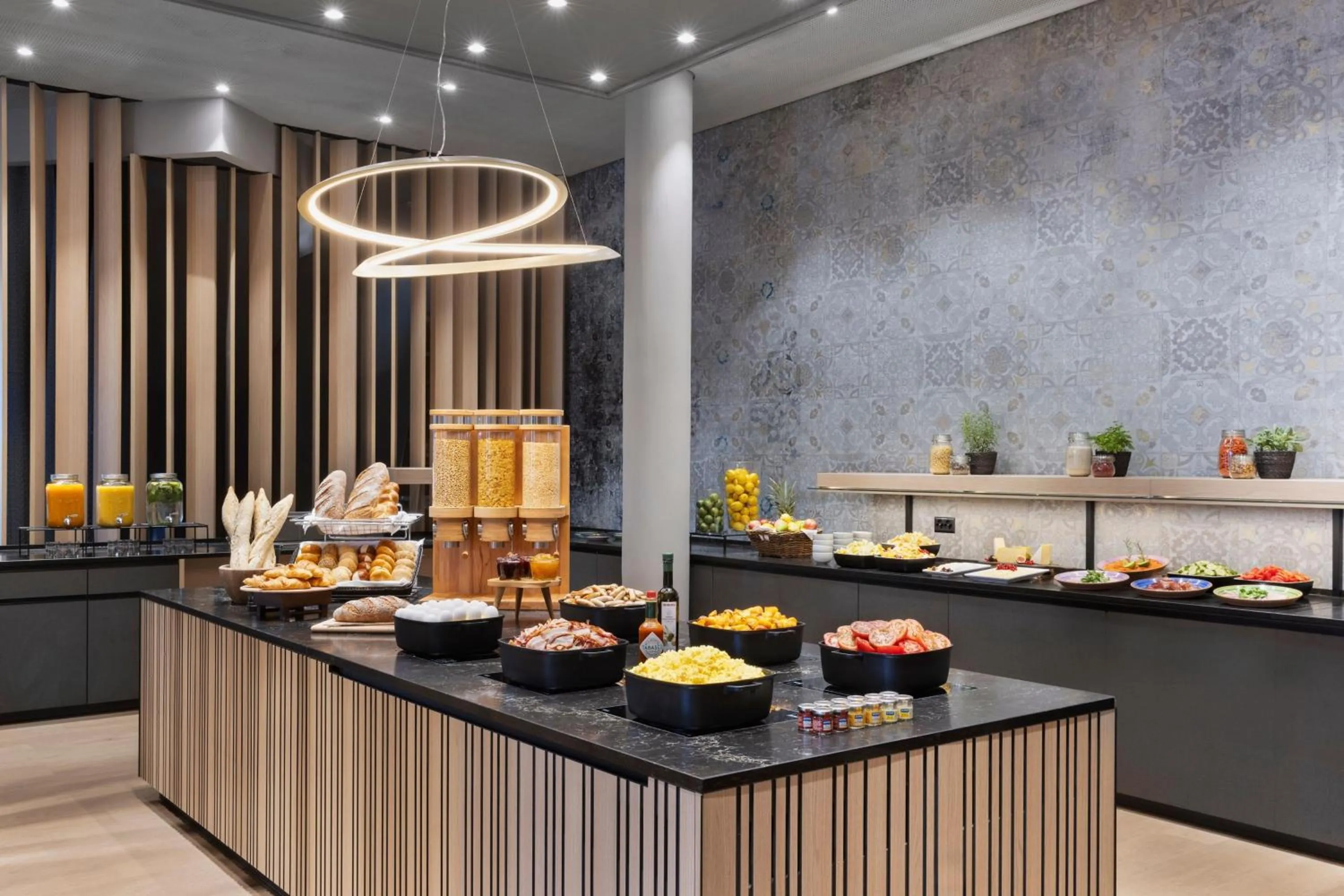 Breakfast in Courtyard by Marriott Basel