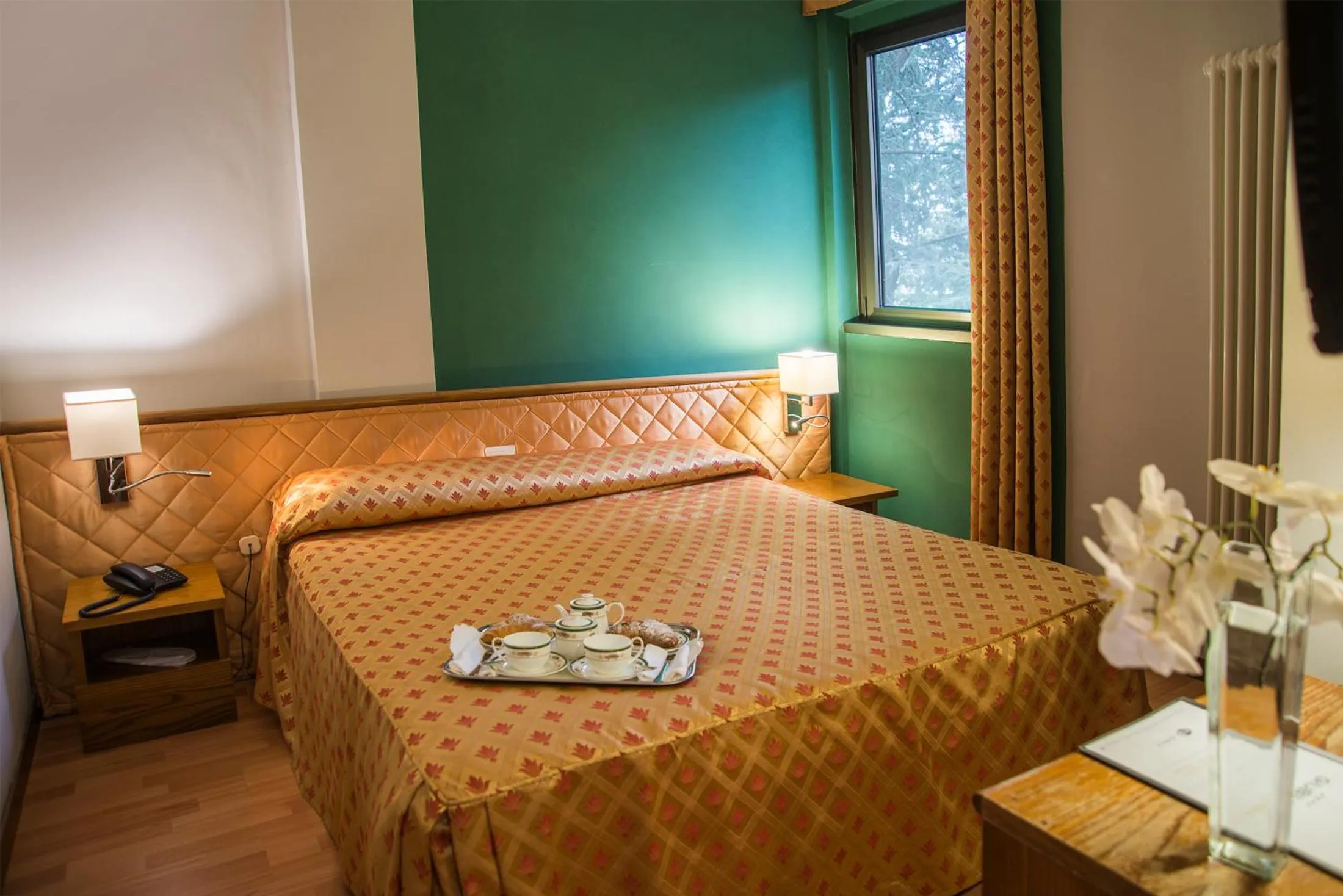 Bed in Hotel Giubileo