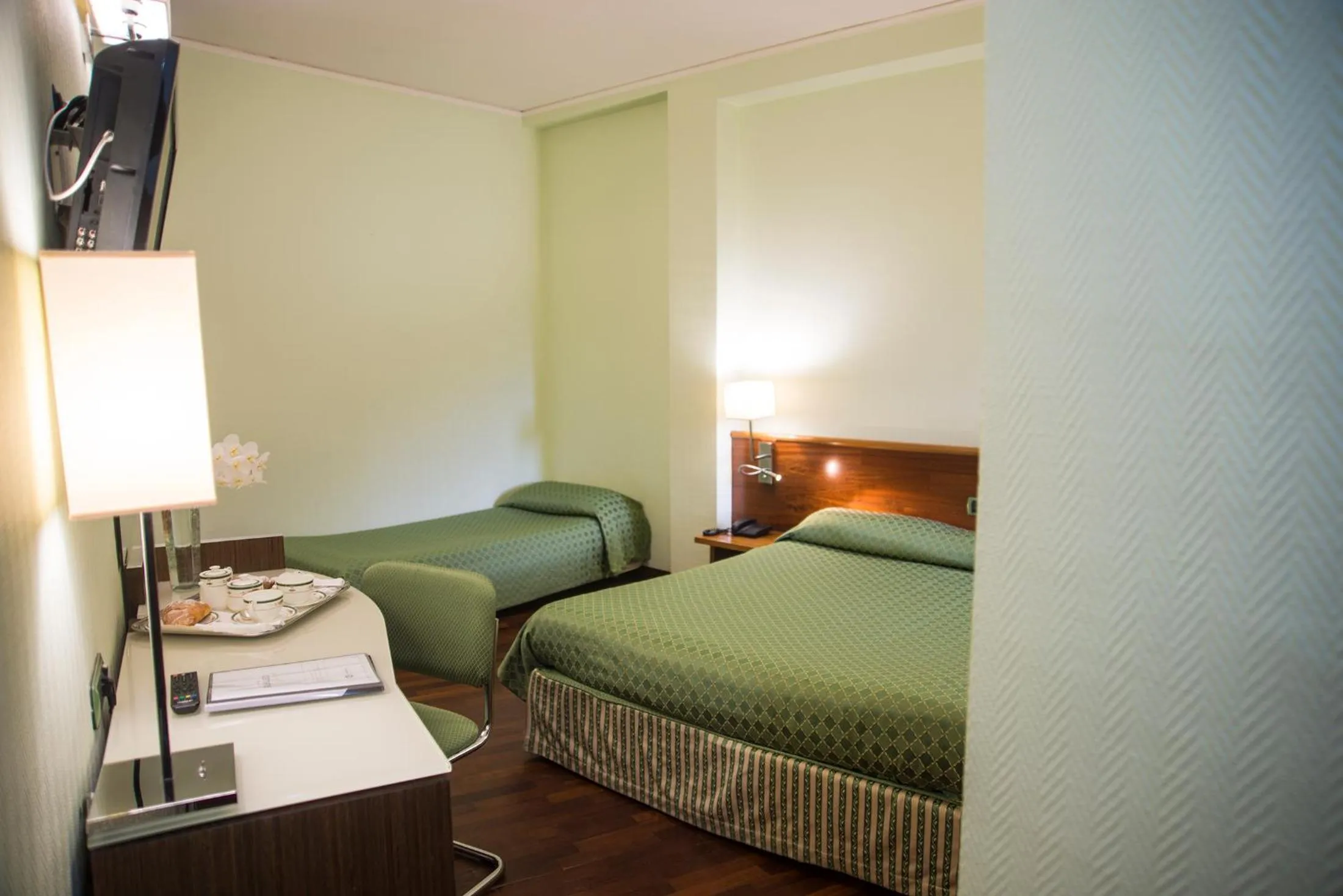 Bed in Hotel Giubileo