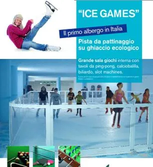 Text overlay in Hotel Giubileo