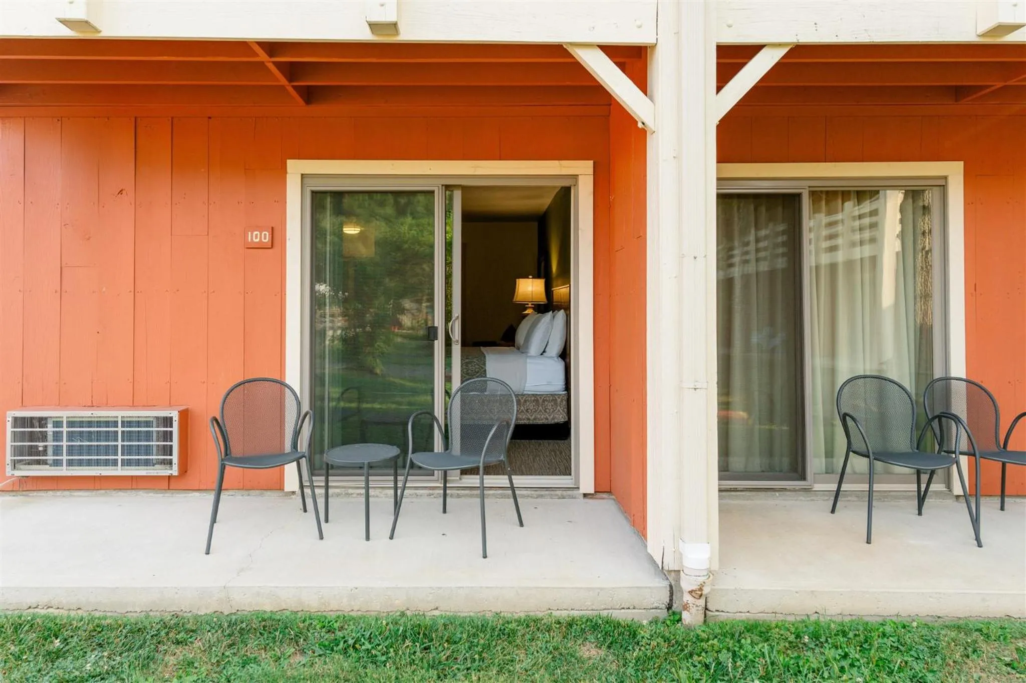 Patio in Brown County Inn