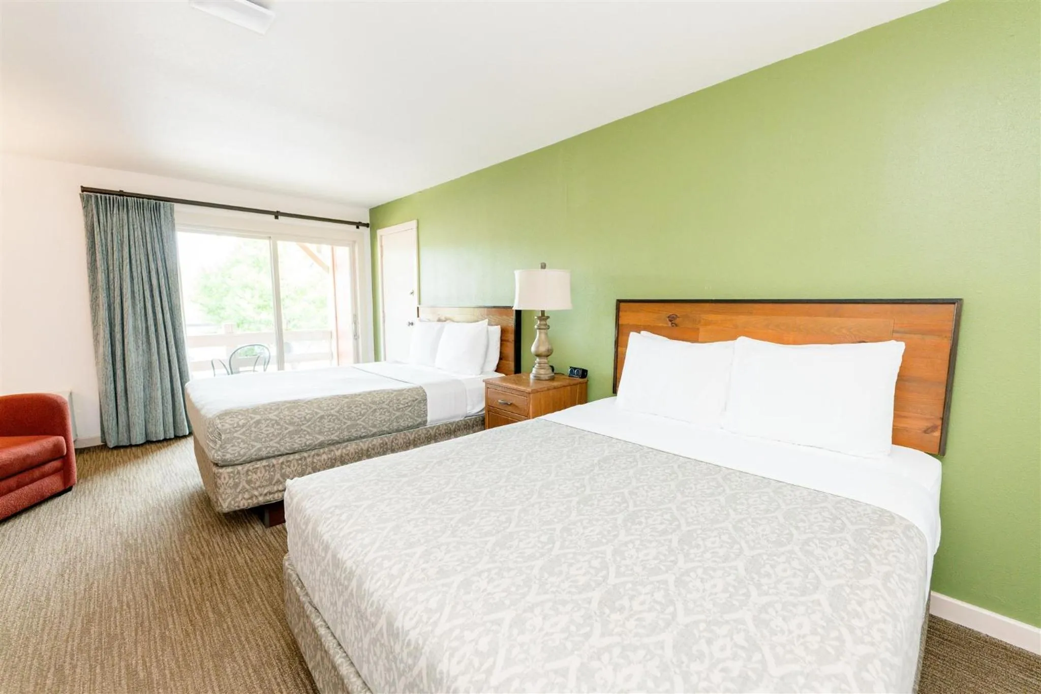 Bed in Brown County Inn