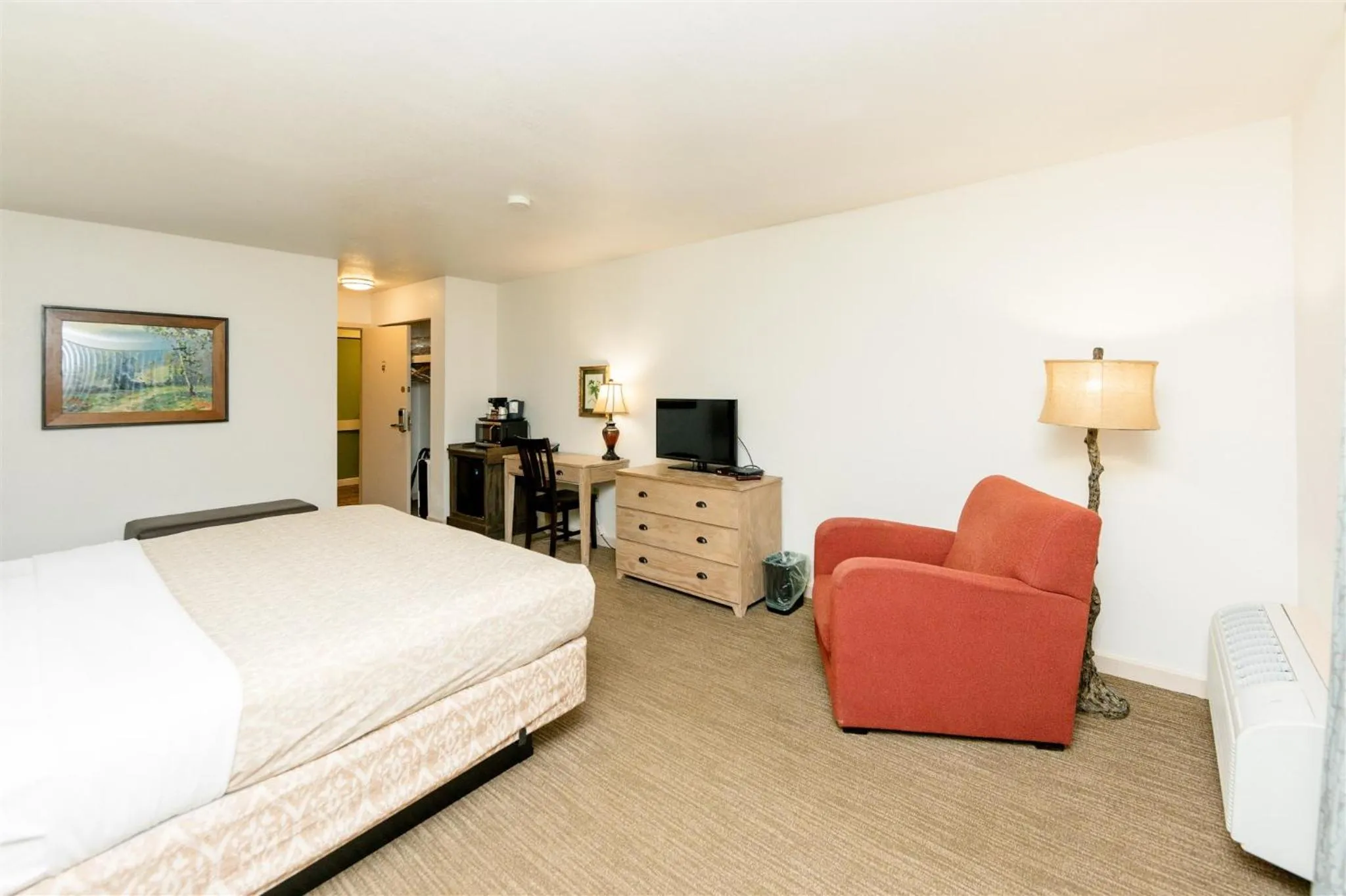 Bed in Brown County Inn