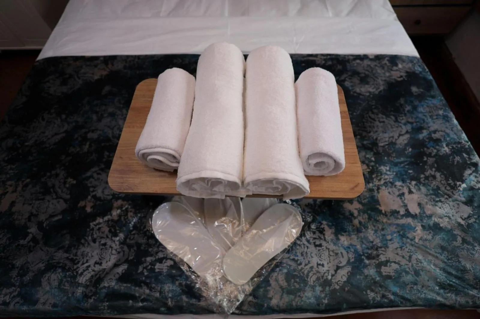 Bed in The Trip istanbul Hotel