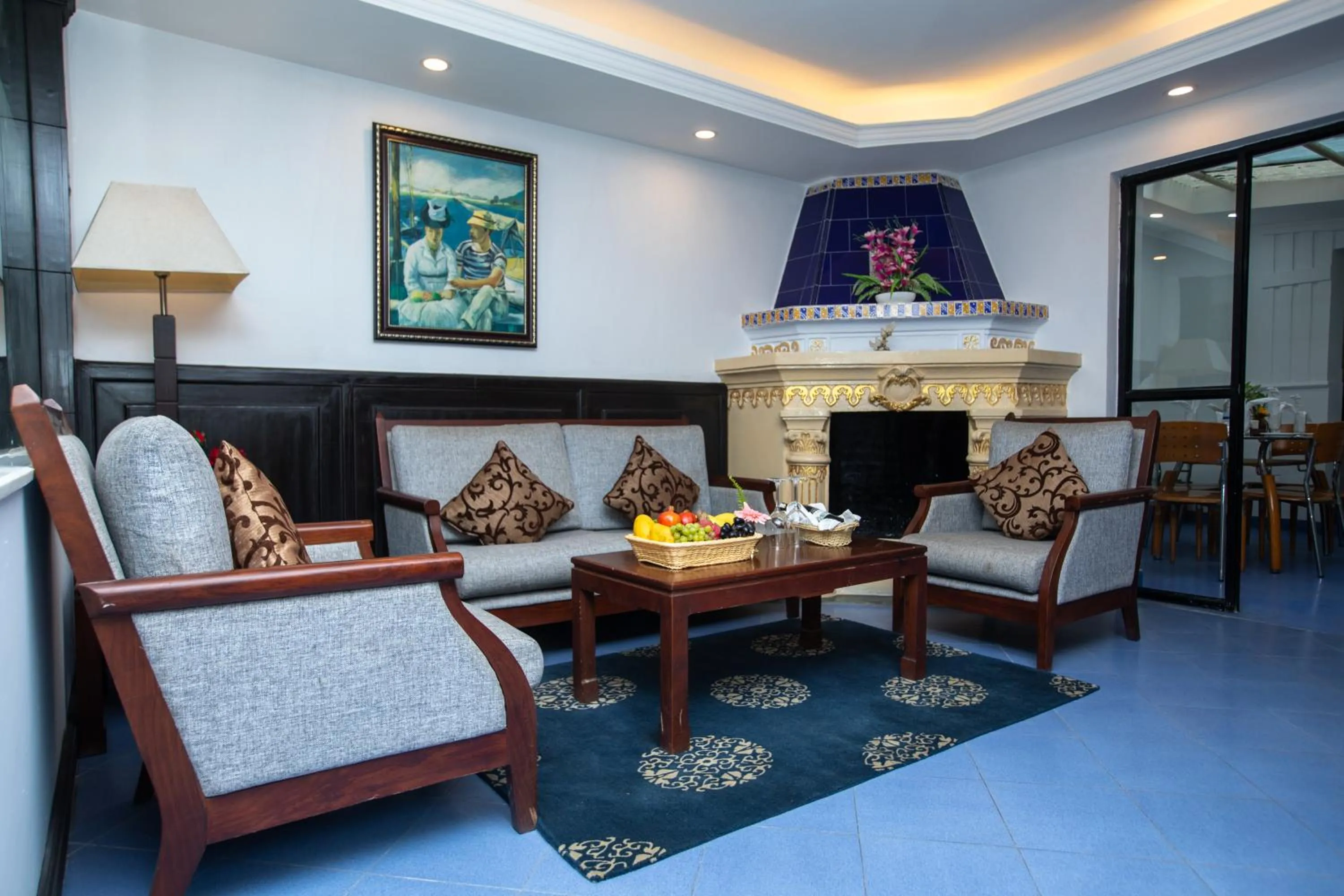 Living room in Maya Manor Boutique Hotel by KGH Group