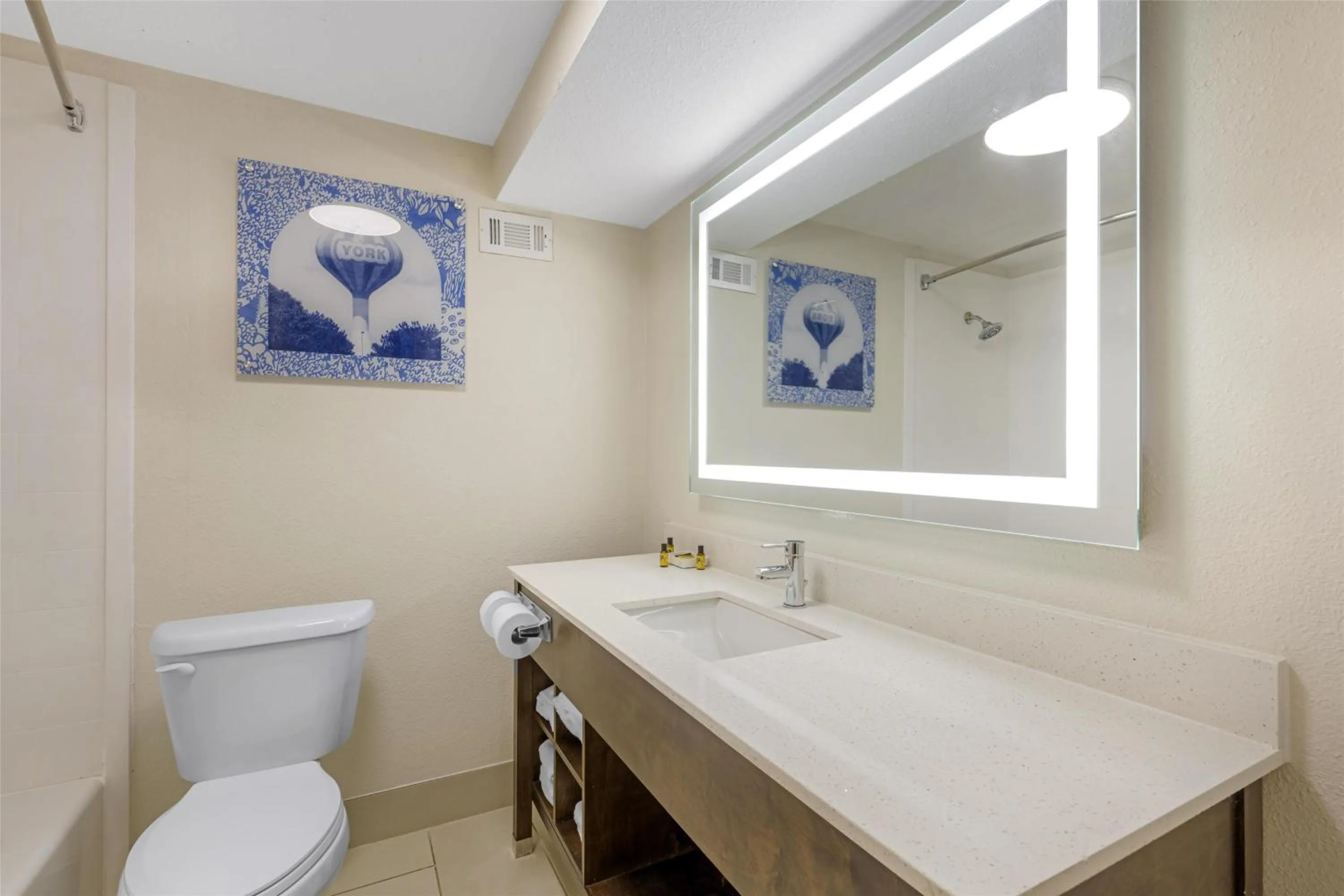 Bathroom in Best Western Plus York Hotel and Conference Center